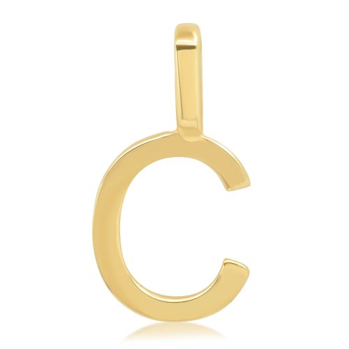 10KT Gold Initial Charms