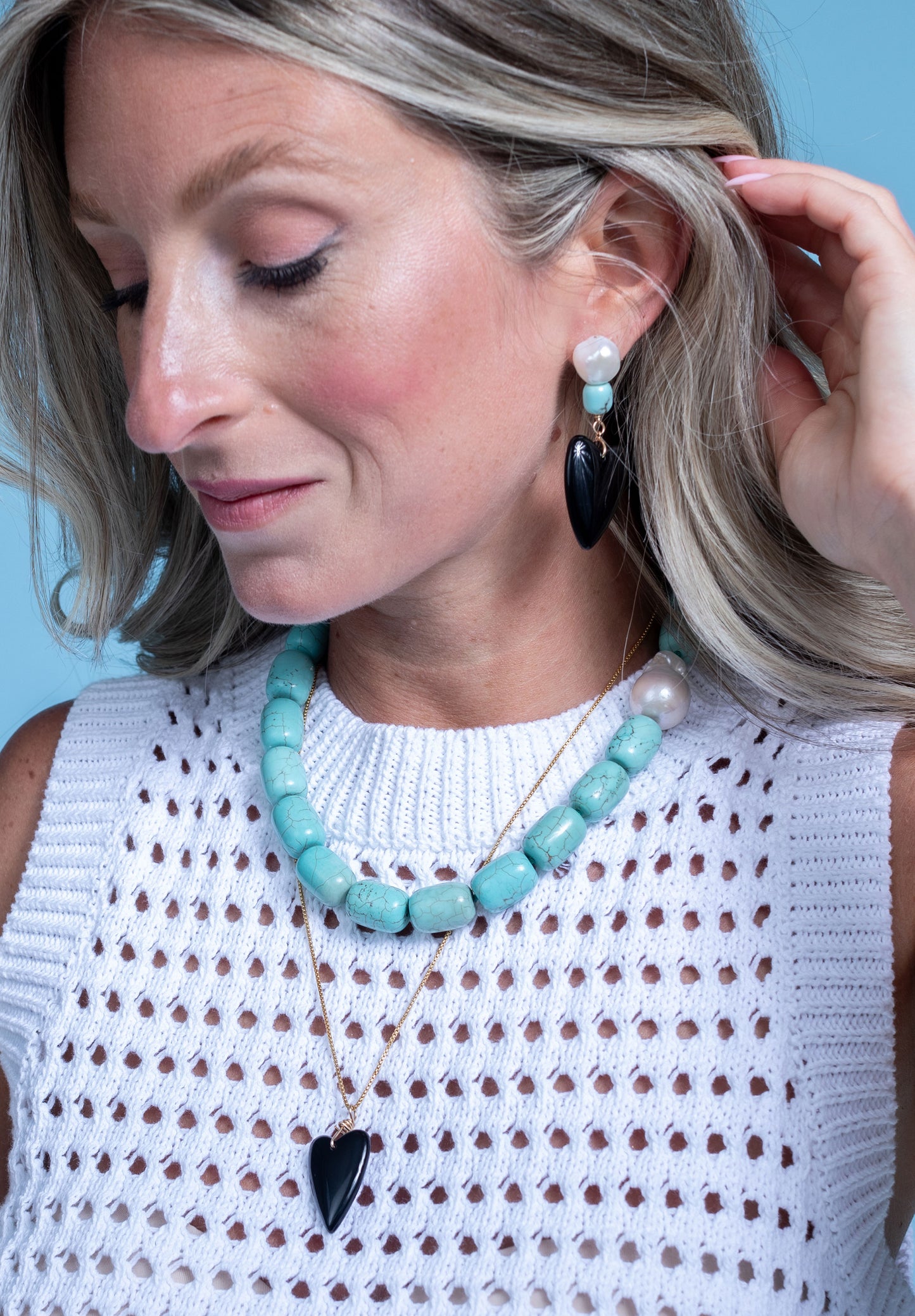 Victoria Necklace Black