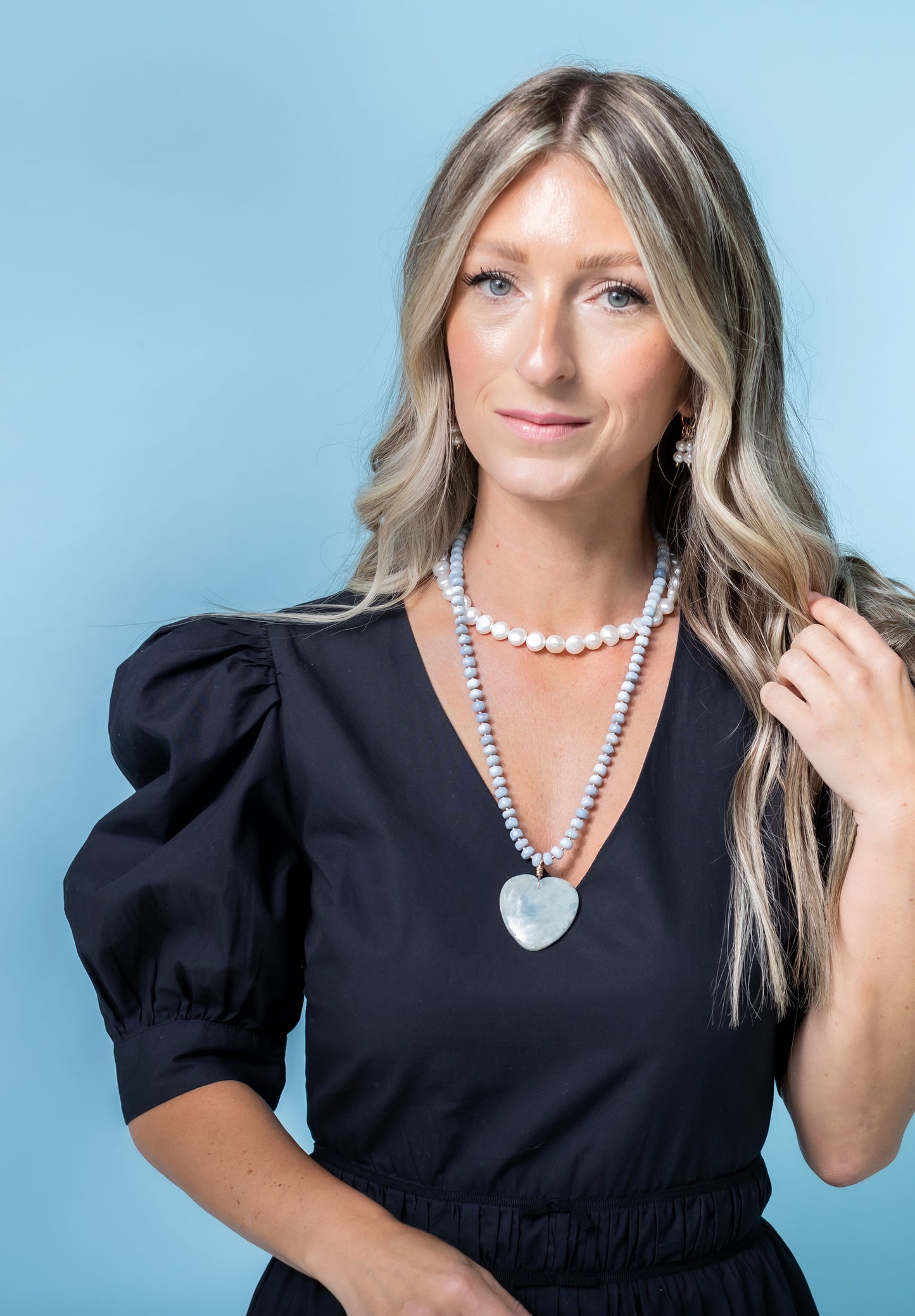 Charlotte Necklace (Blue)