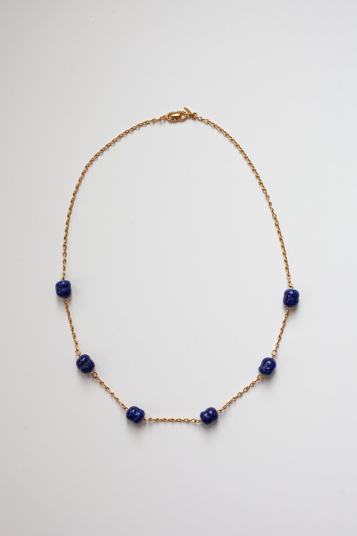 Vintage Chain with Beads Necklace