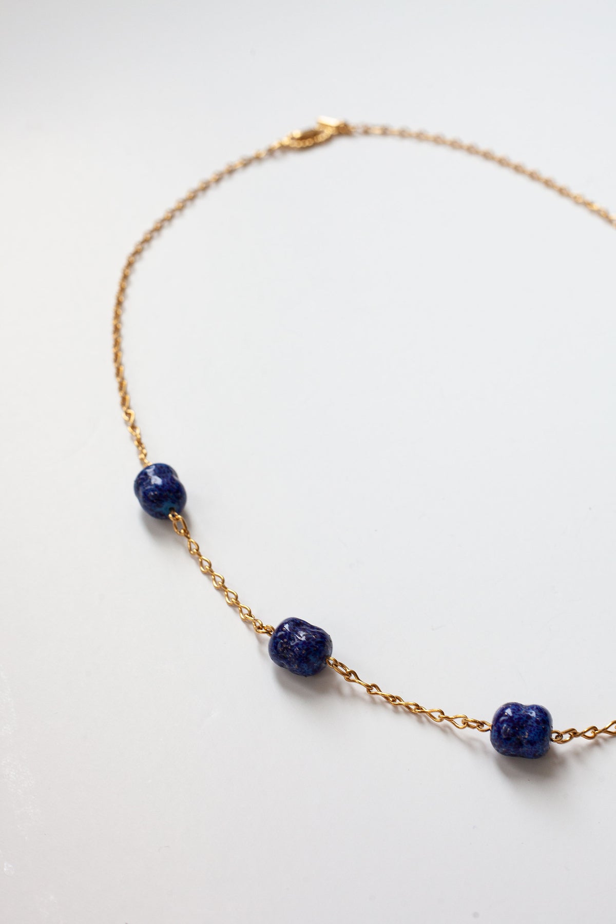 Vintage Chain with Beads Necklace