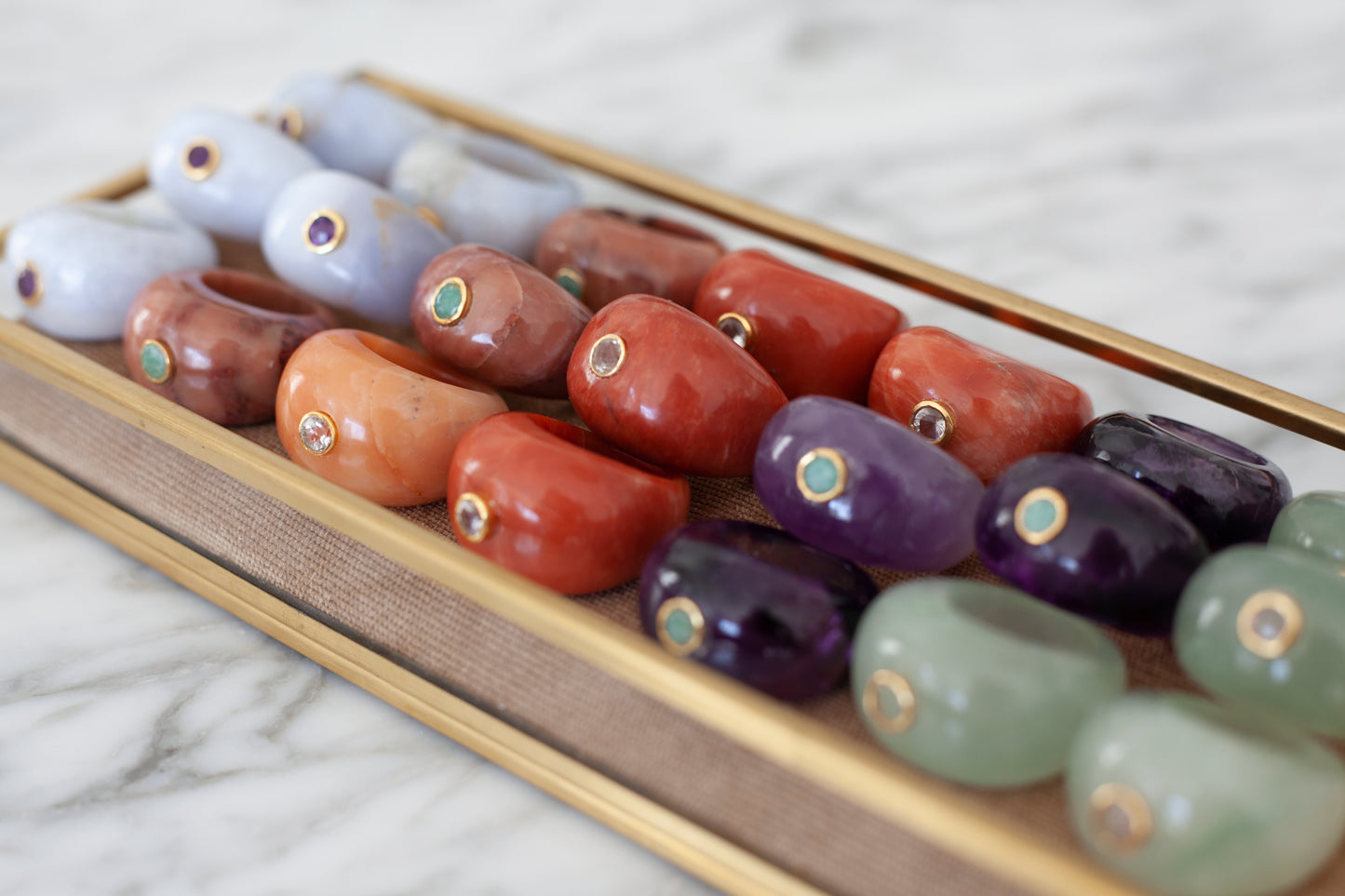 Cora Ring (Carnelian)