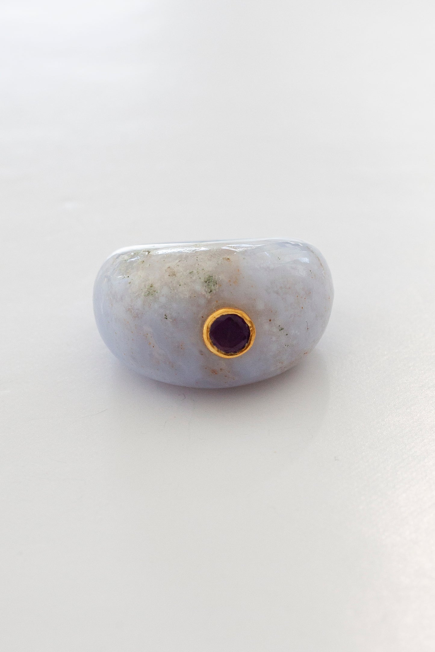 Cora Ring (Blue Quartz)