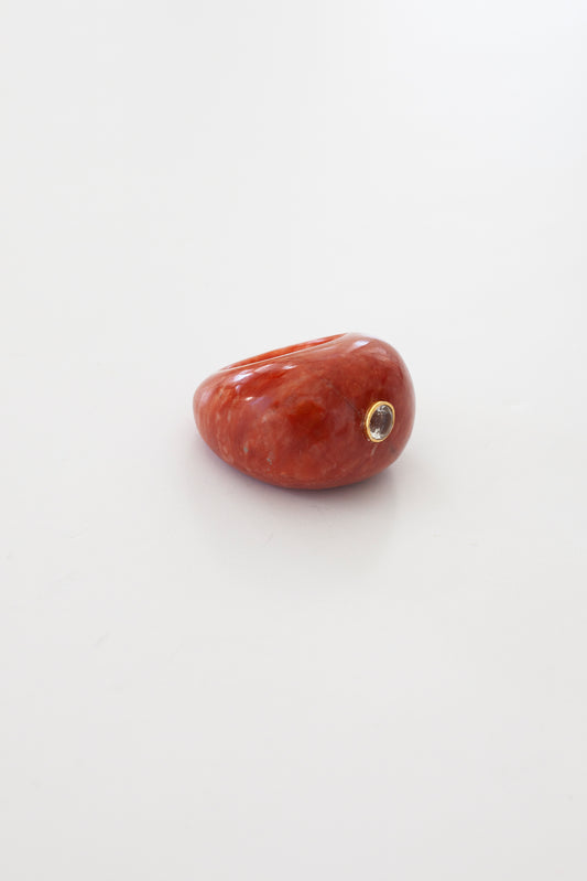 Cora Ring (Carnelian)