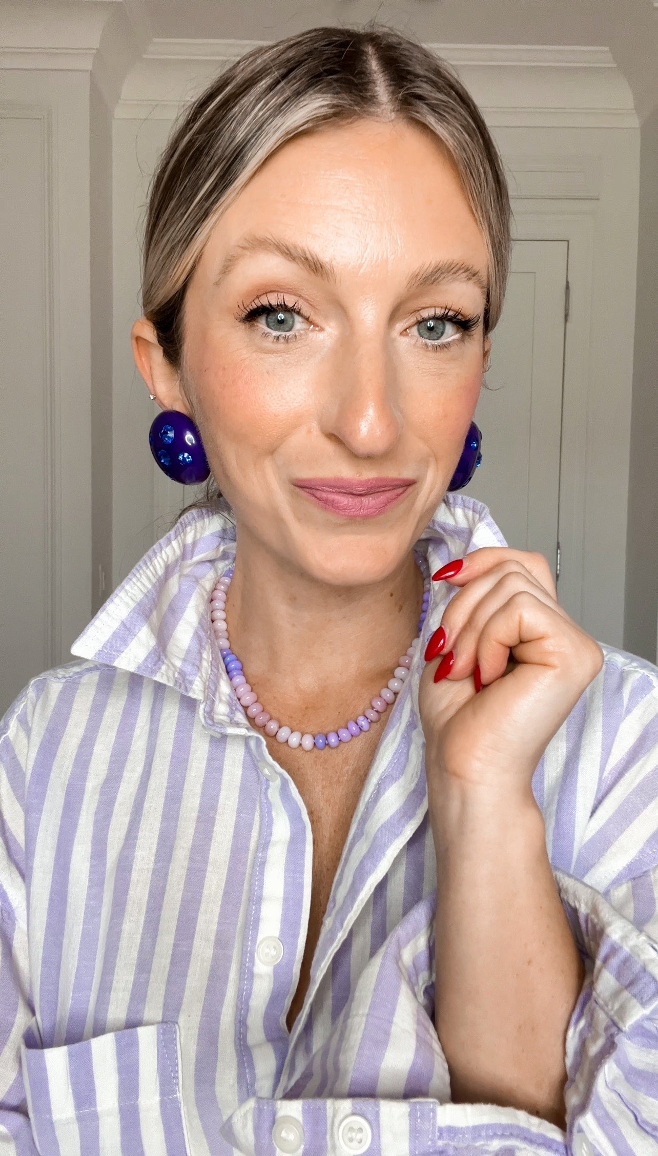 Vintage Round Earrings