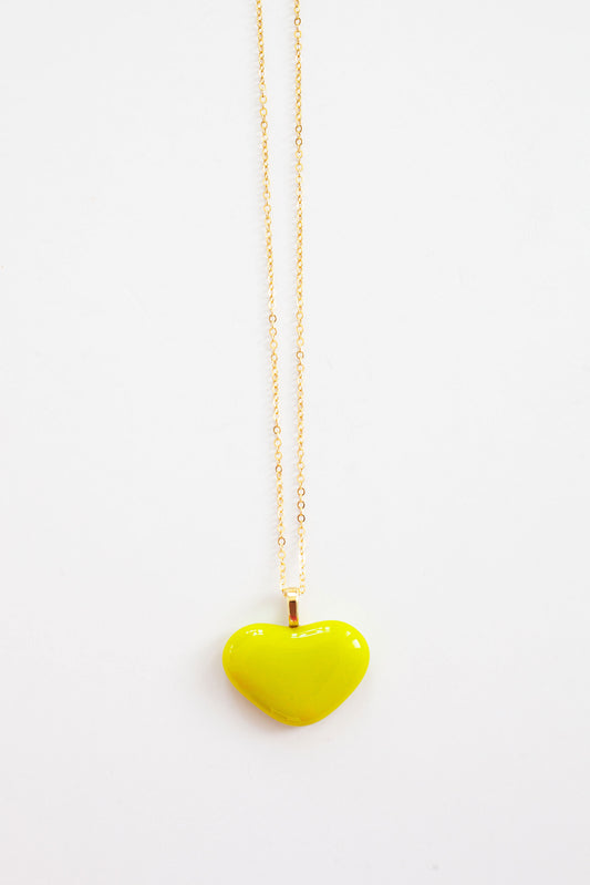 Julia Necklace Chartreuse