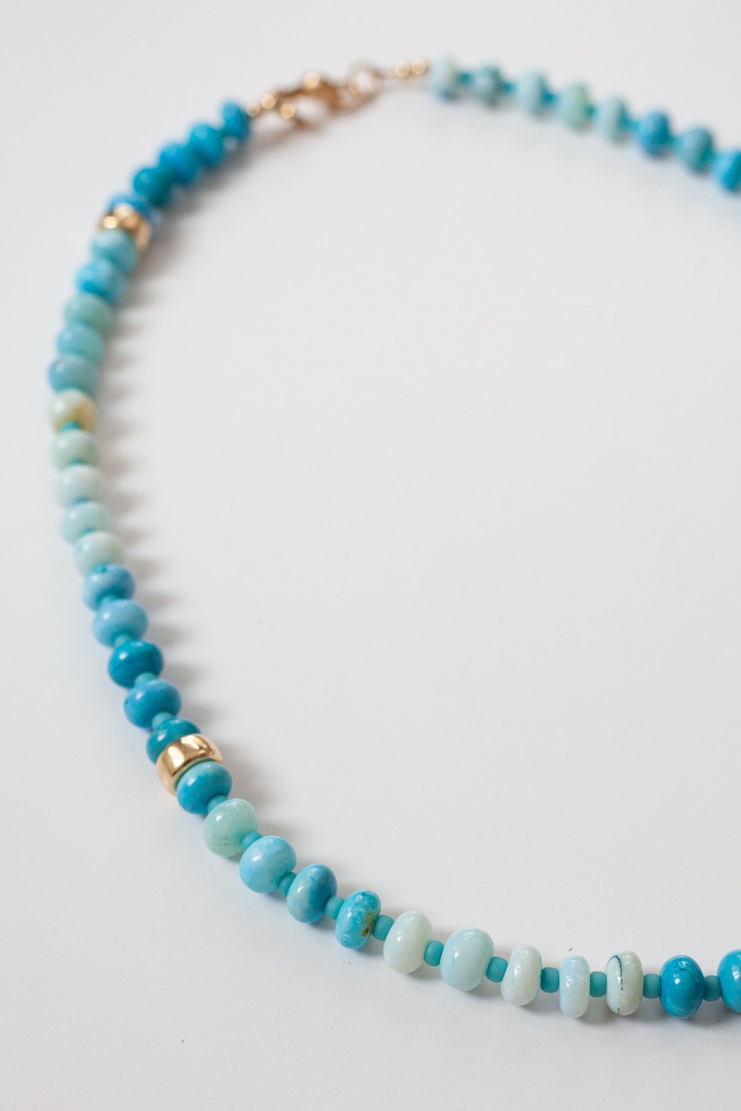 Opal Gemstone Necklace (Ocean)
