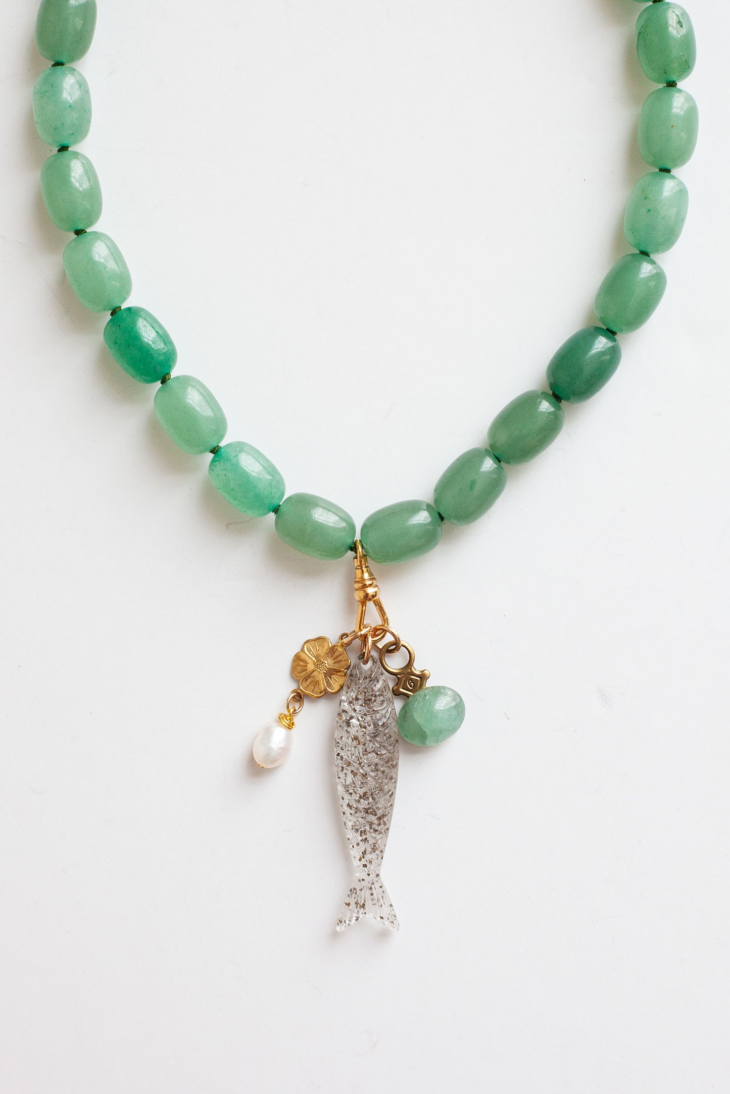 Sardine Necklace - Clear Sparkle