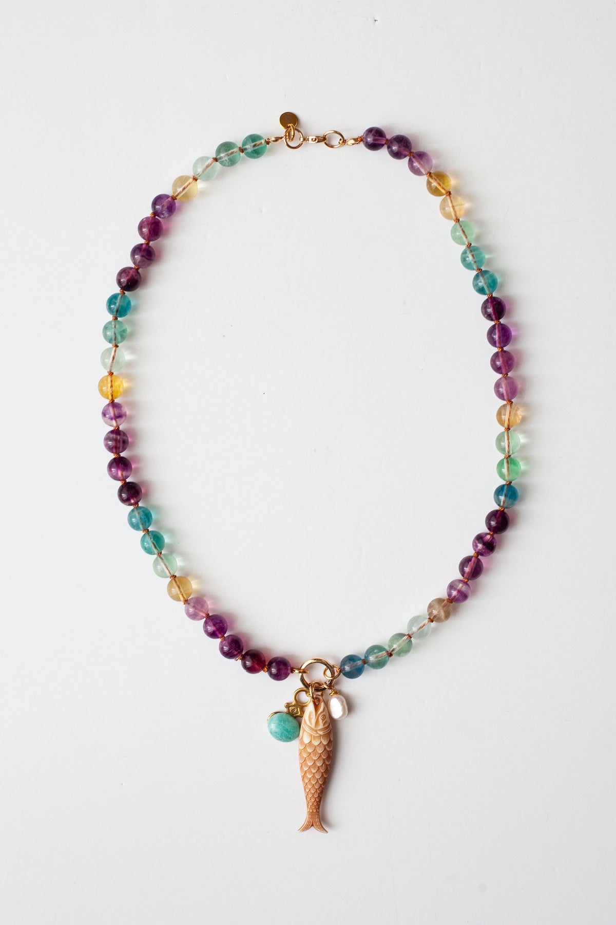 Sardine Necklace - Beige
