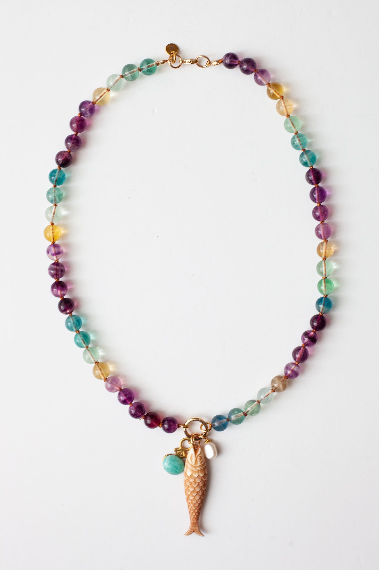 Sardine Necklace - Beige