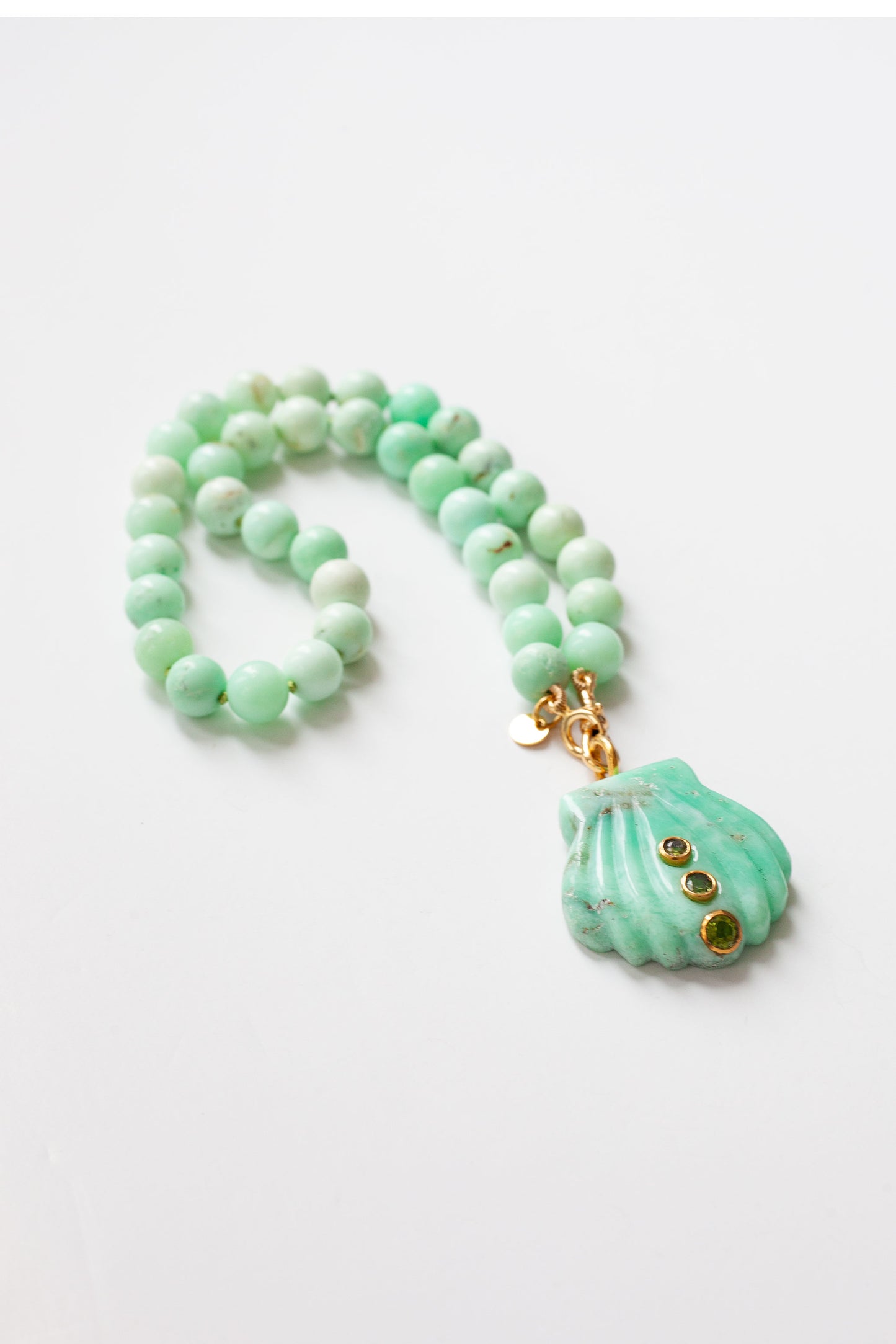 Sora Necklace Green