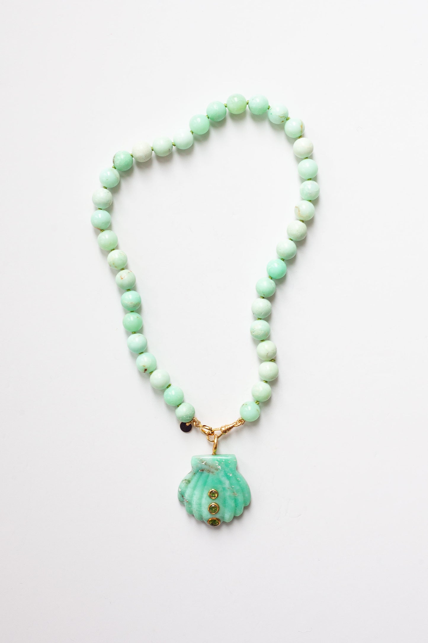 Sora Necklace Green