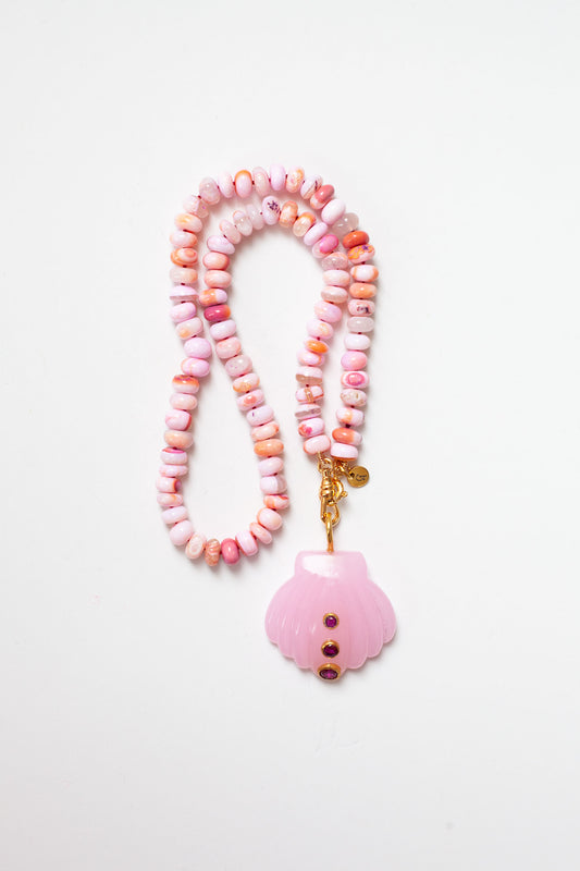 Sora Necklace Pink