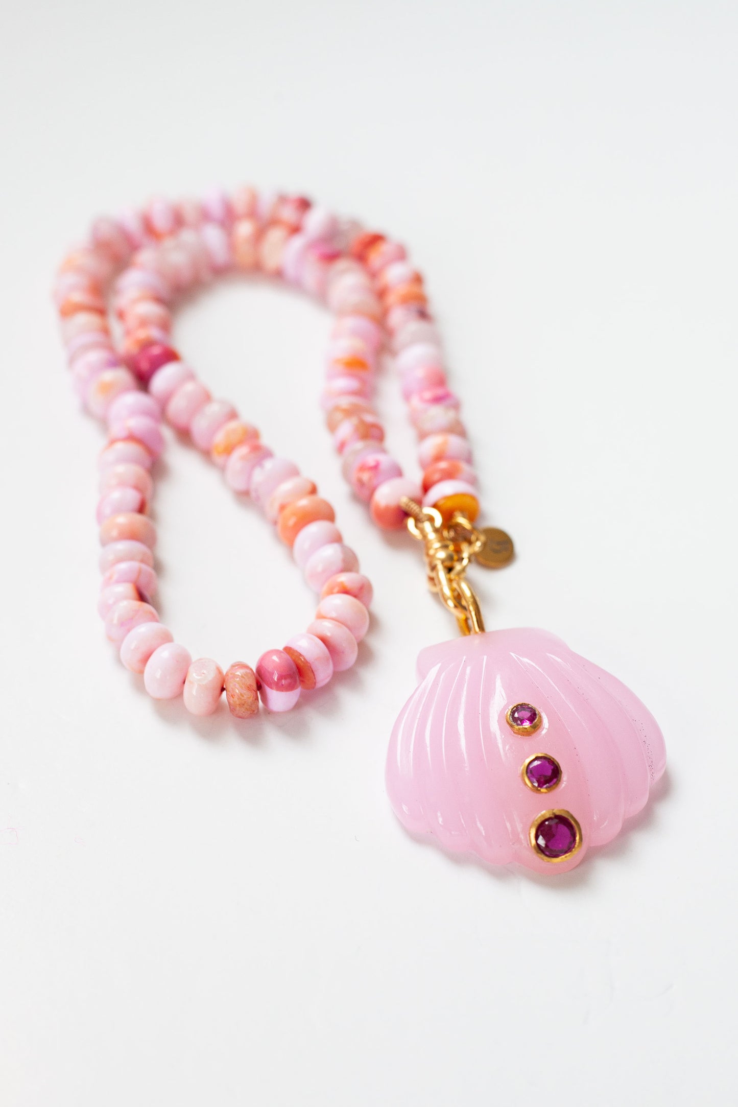 Sora Necklace Pink