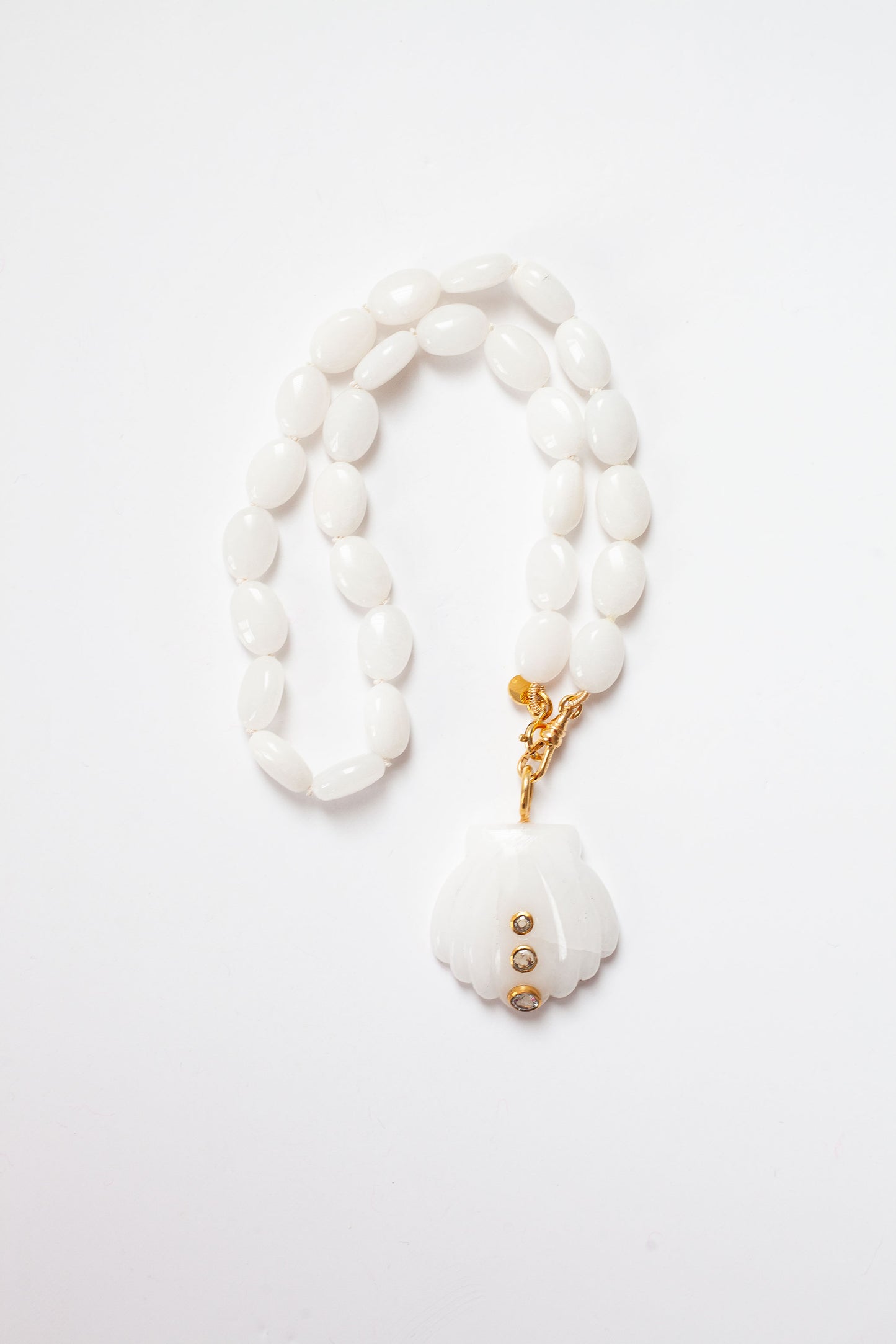 Sora Necklace White