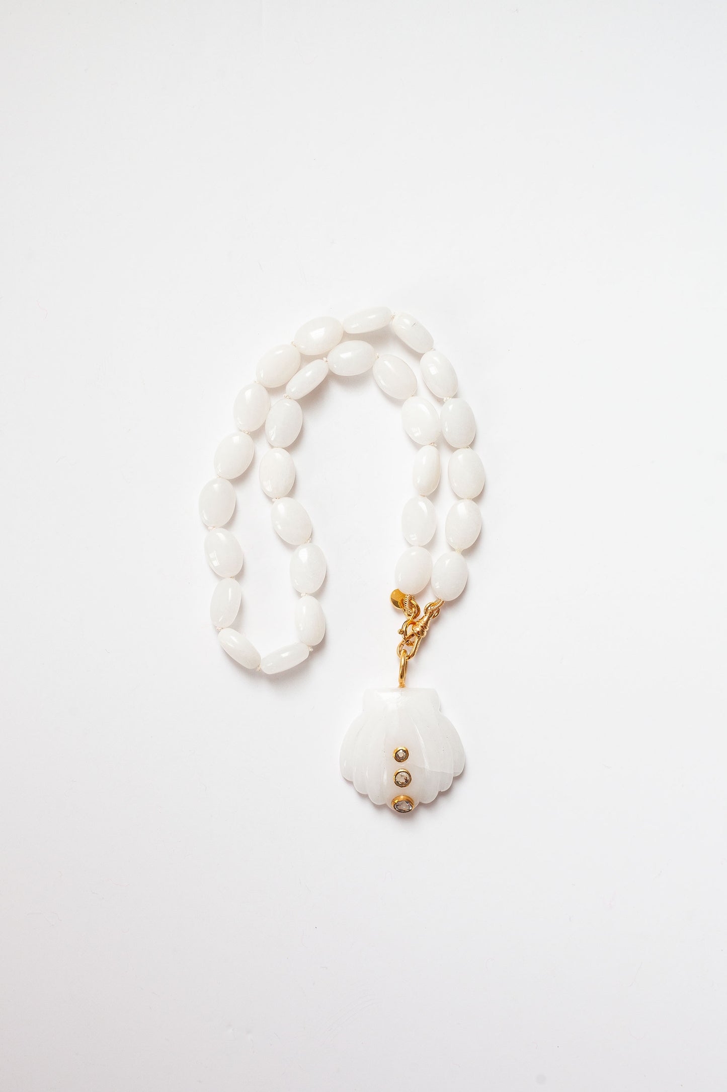 Sora Necklace White