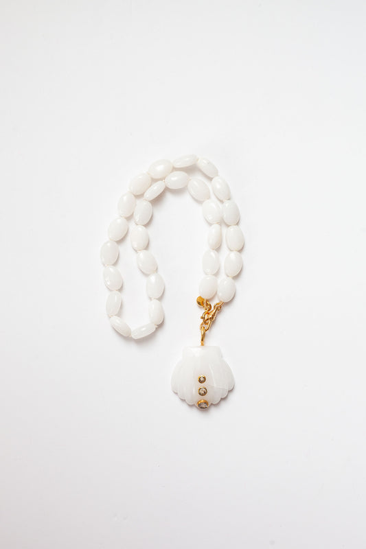 Sora Necklace White