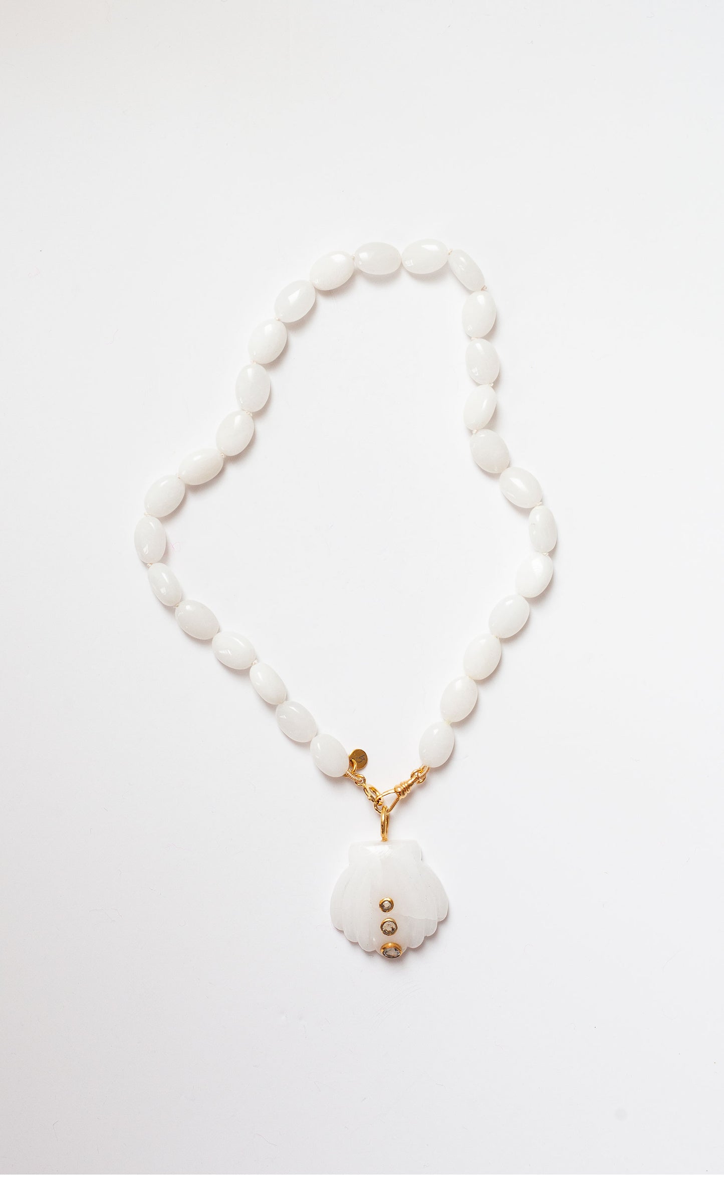Sora Necklace White