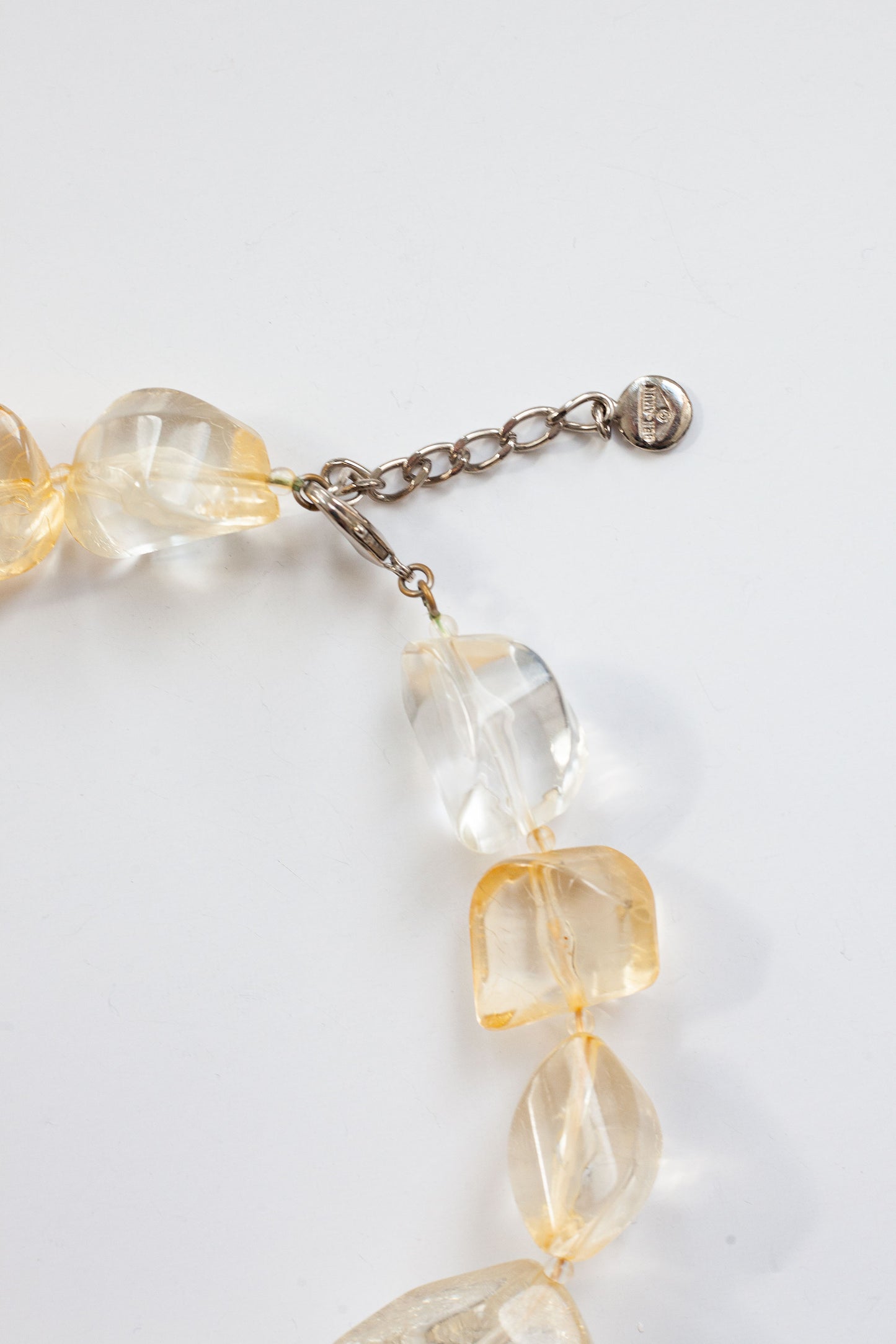 Vintage Designer Chunky Lucite Necklace