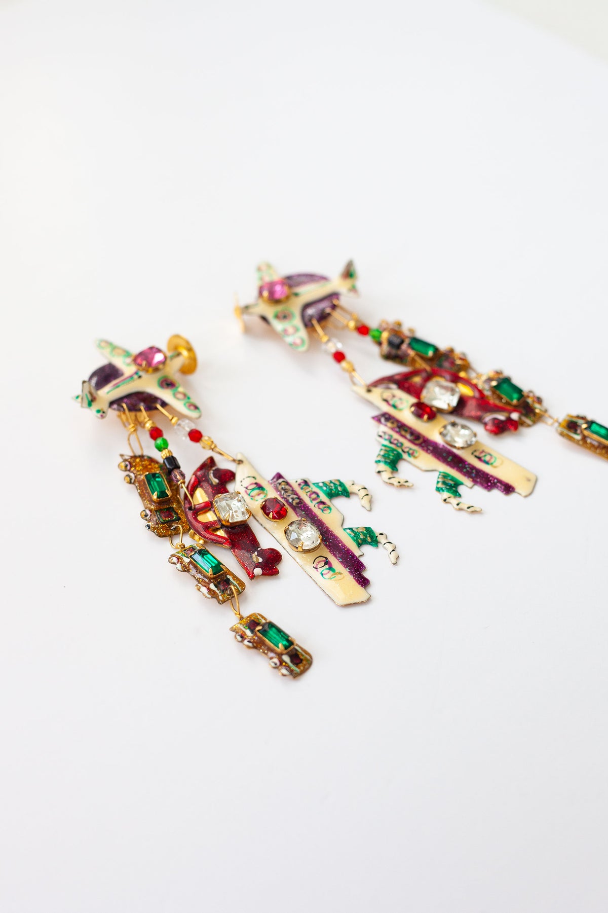 Vintage Designer World Traveler Earrings