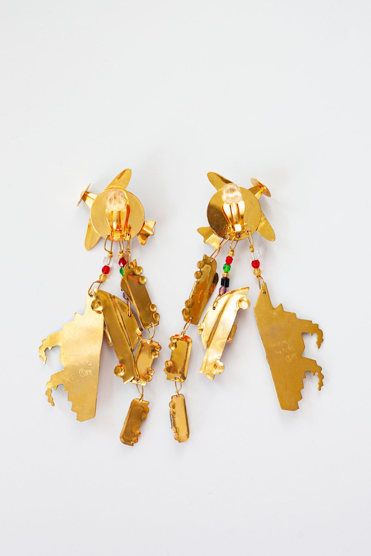 Vintage Designer World Traveler Earrings