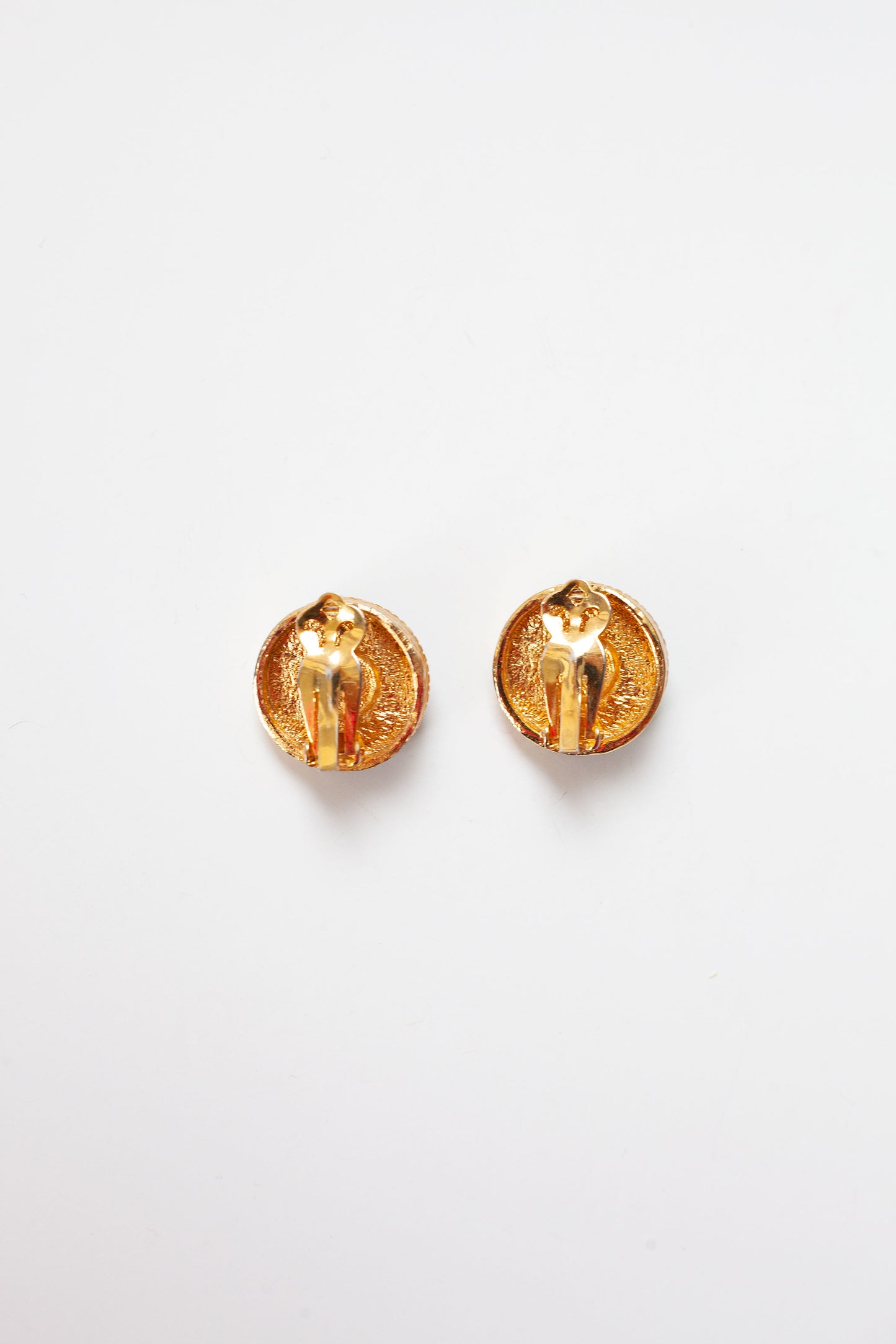 Vintage Enamel and Pearl Earrings