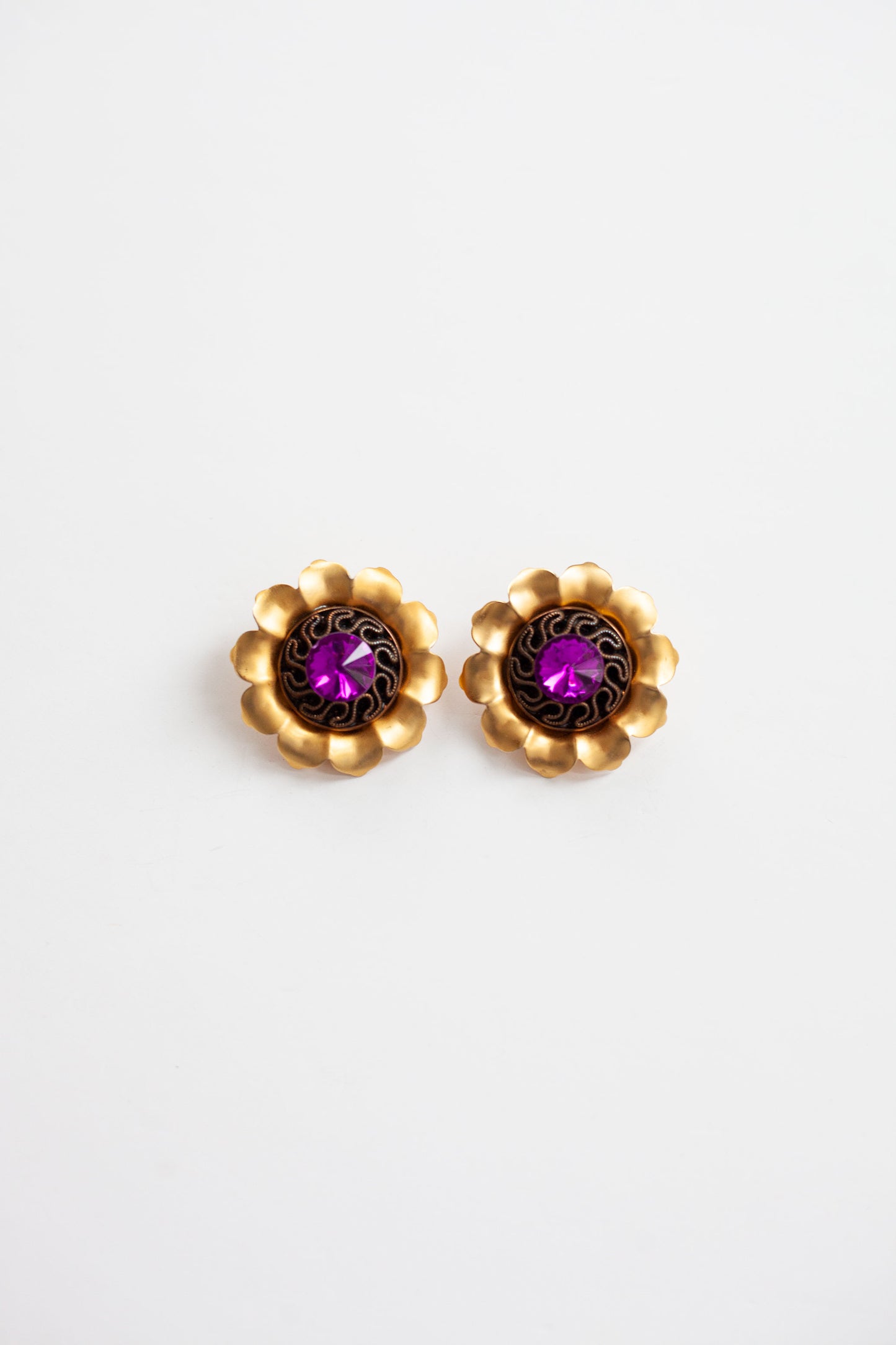 Vintage Flower Earrings