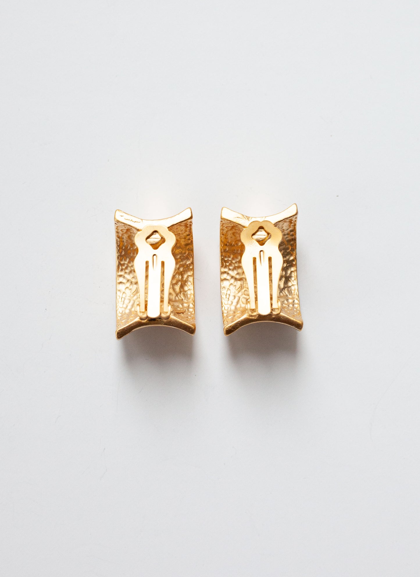 Vintage Half Round Earrings