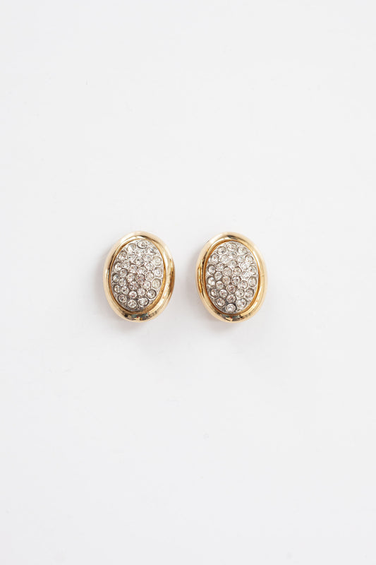 Vintage Rhinestone Earrings