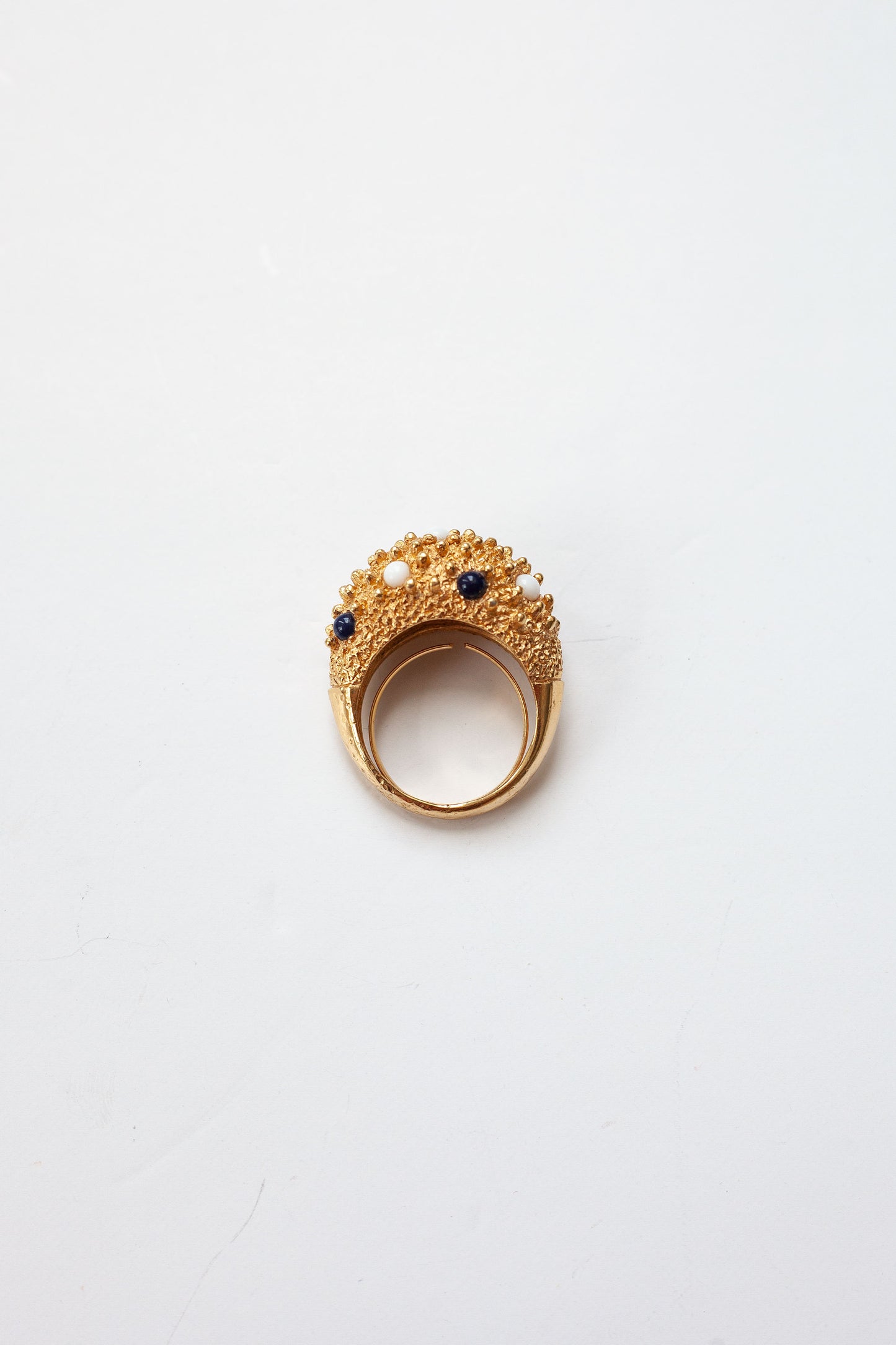 Vintage Signed Dome Ring