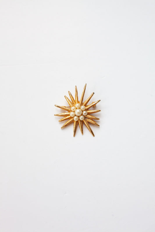 Vintage Starburst Brooch