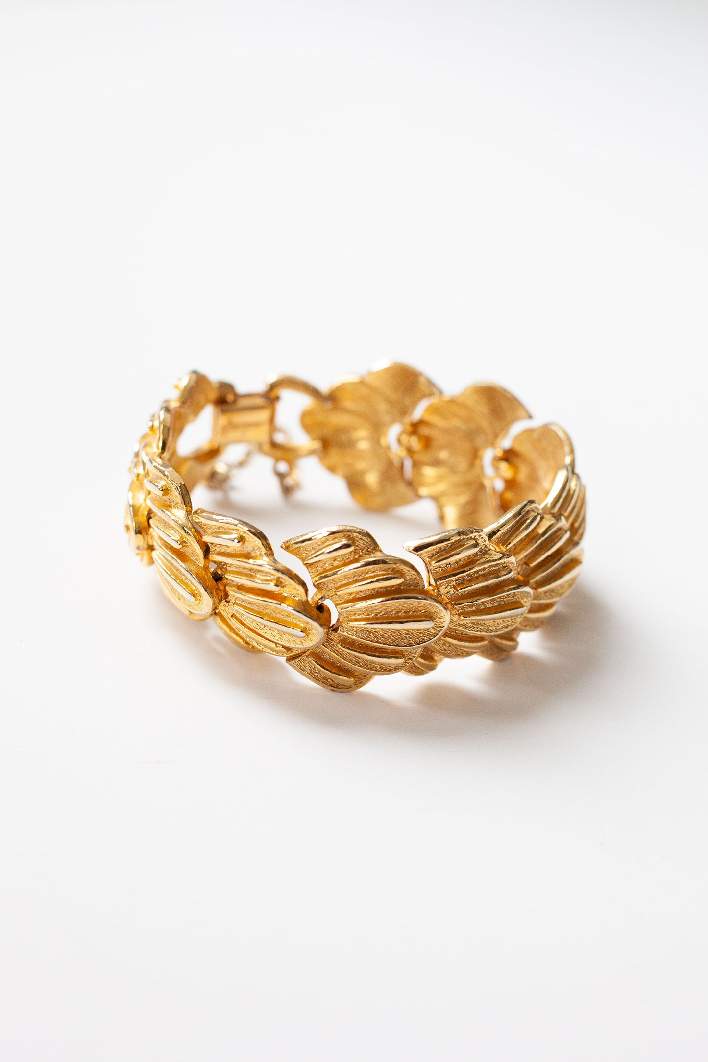 Vintage Wide Chain Link Bracelet