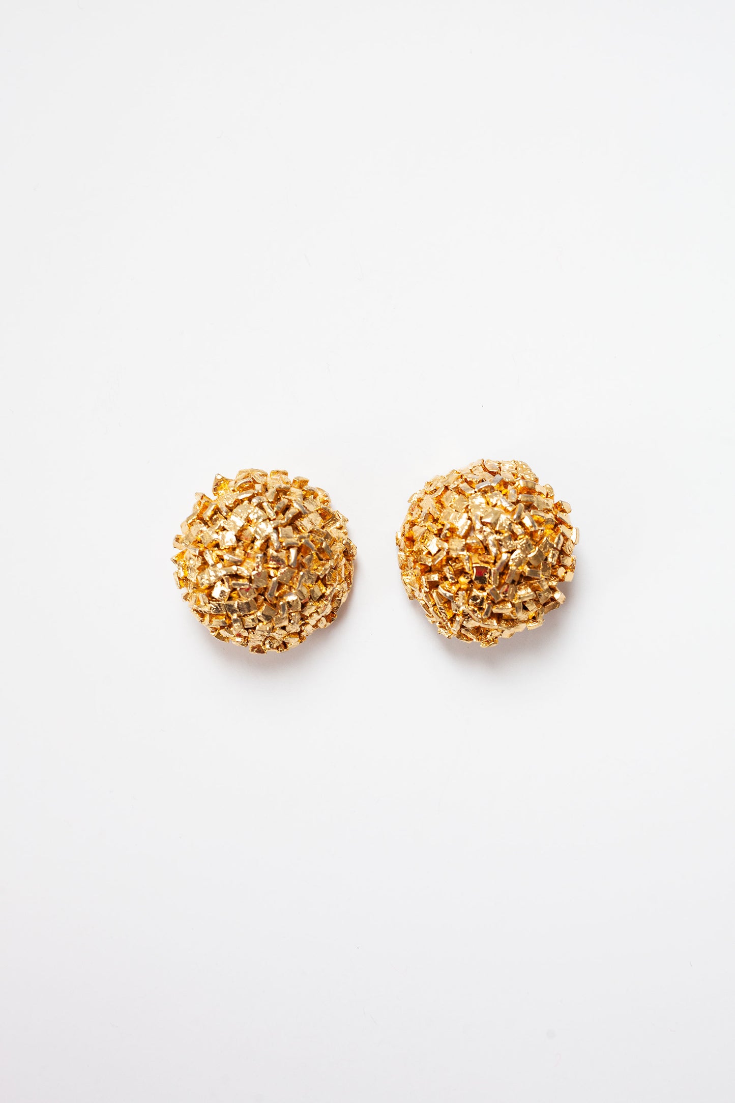 Vintage XL Textured Earrings