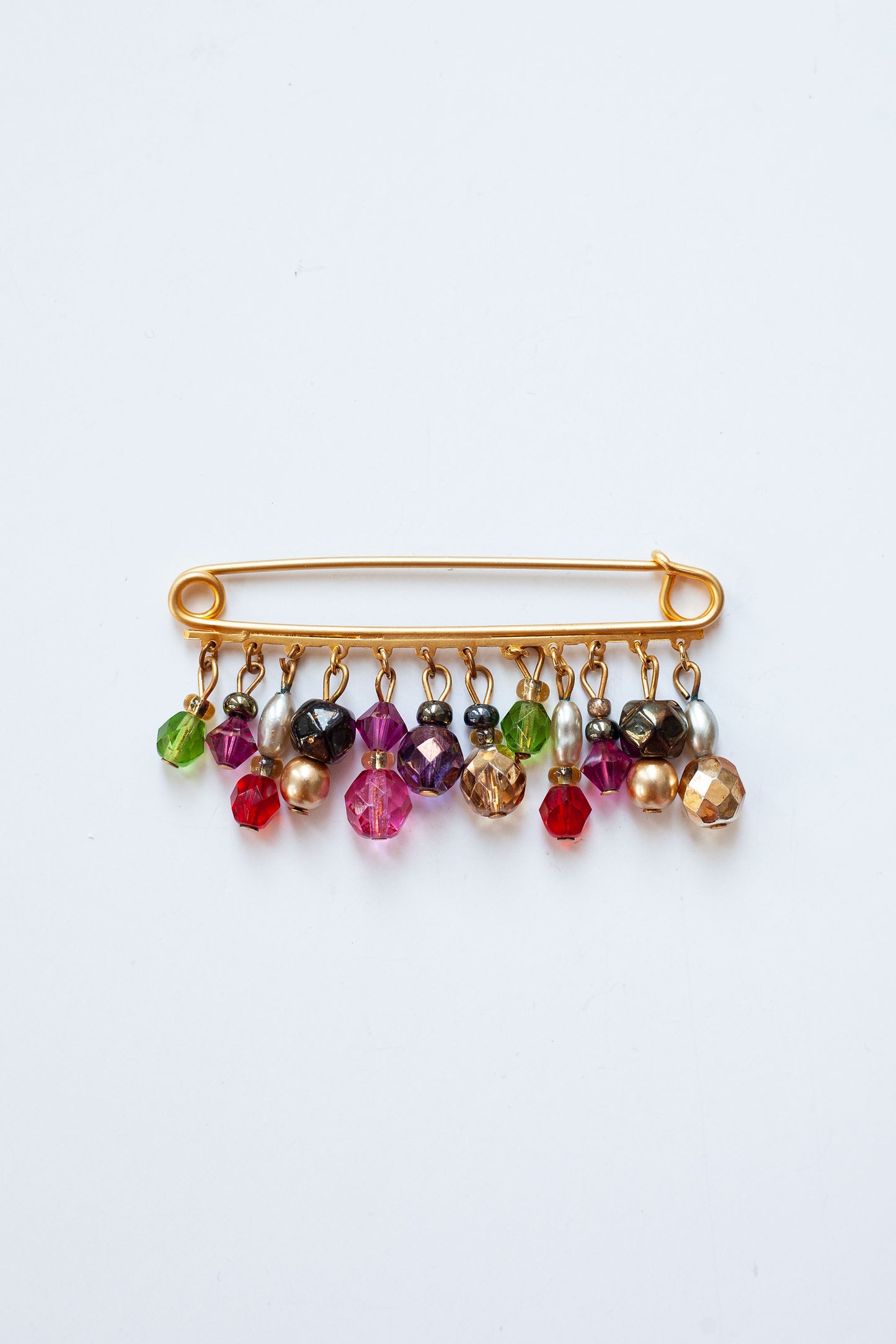 Vintage Safety Pin Brooch