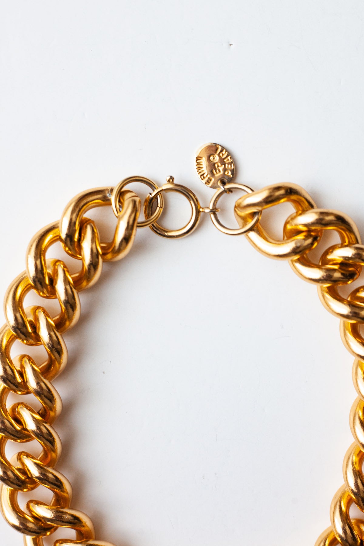 Vintage Chunky Chain Necklace