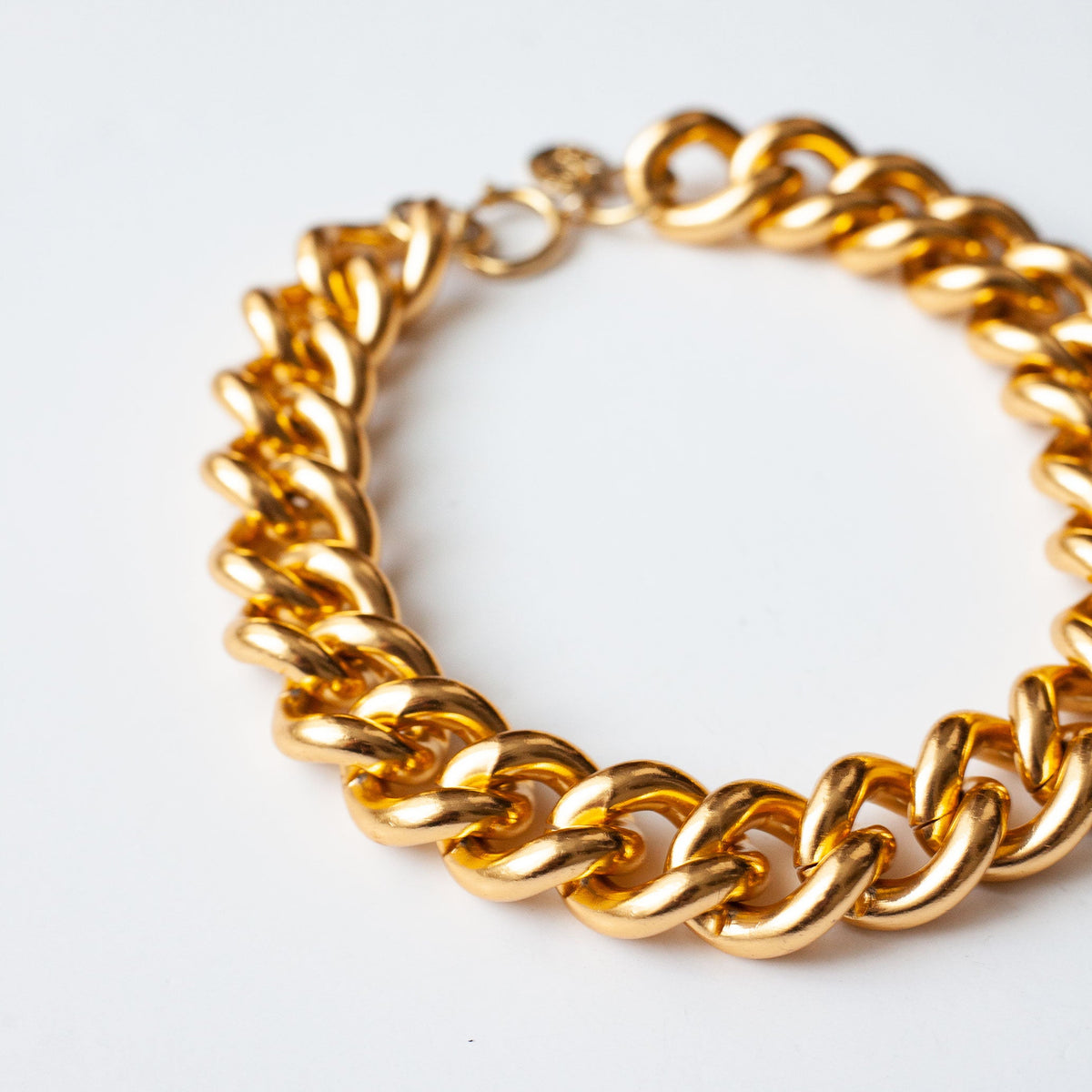 Vintage Chunky Chain Necklace