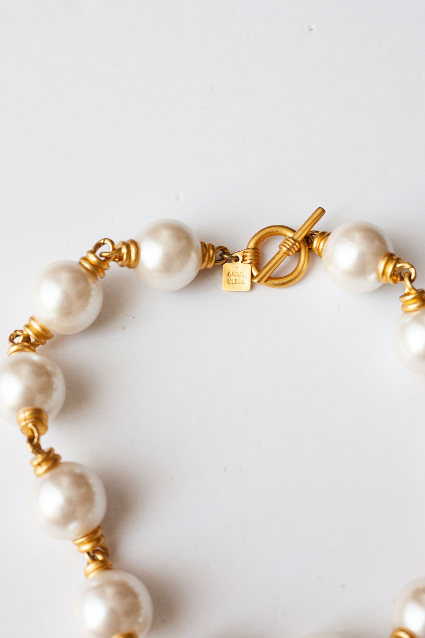 Vintage Chunky Pearl Necklace