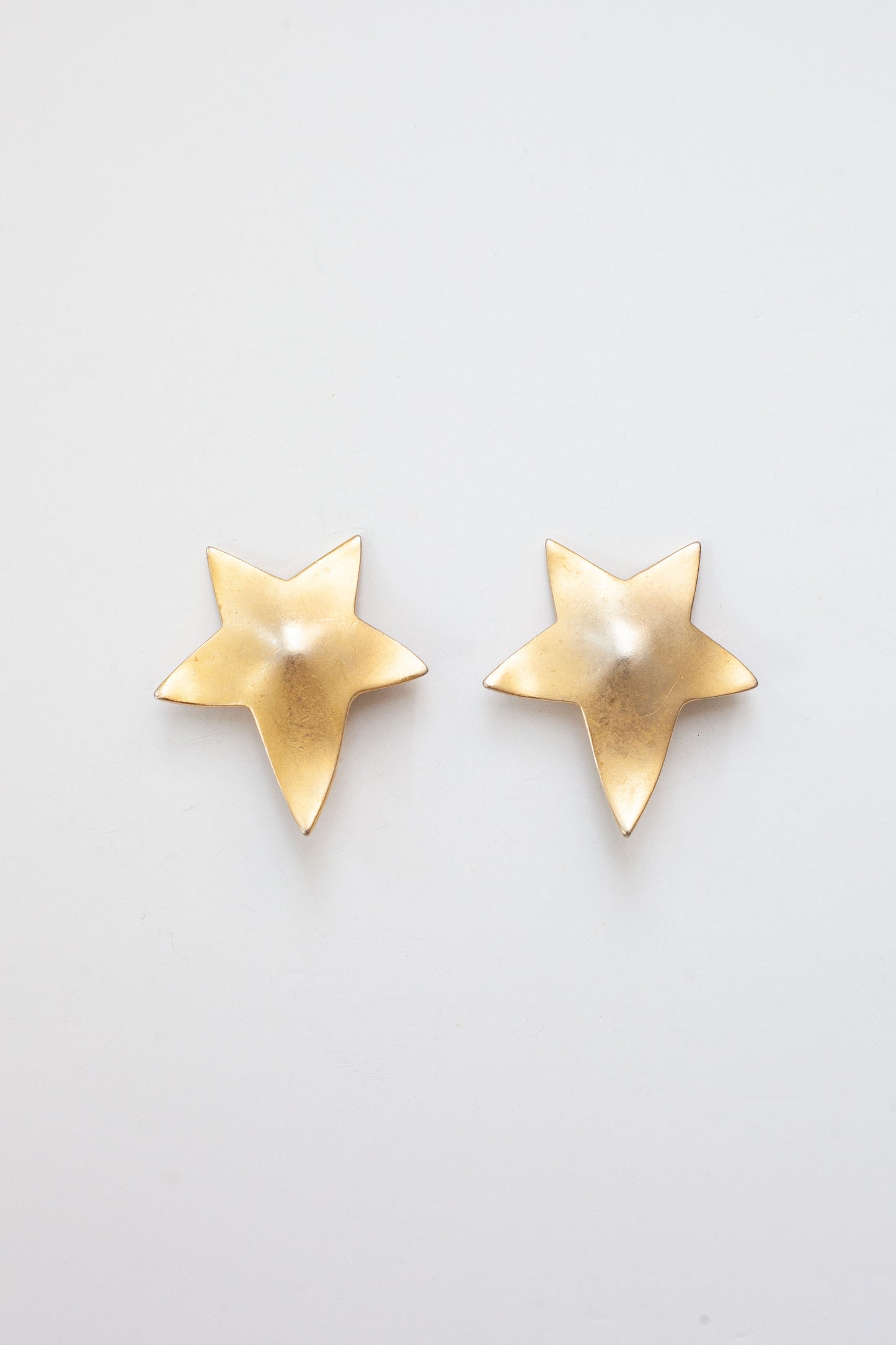 Vintage Designer Star Earrings