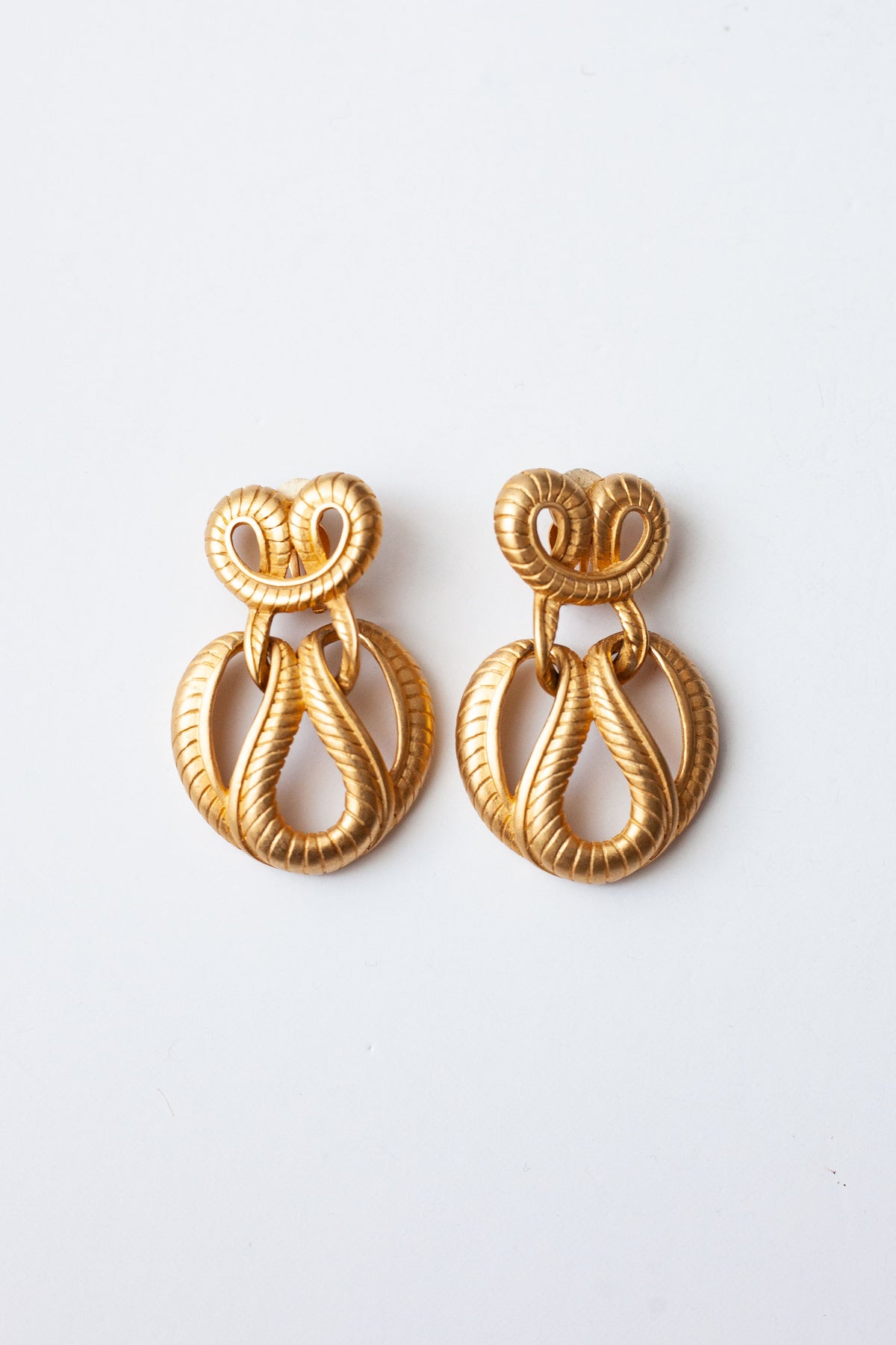 Vintage Loop Drop Earrings