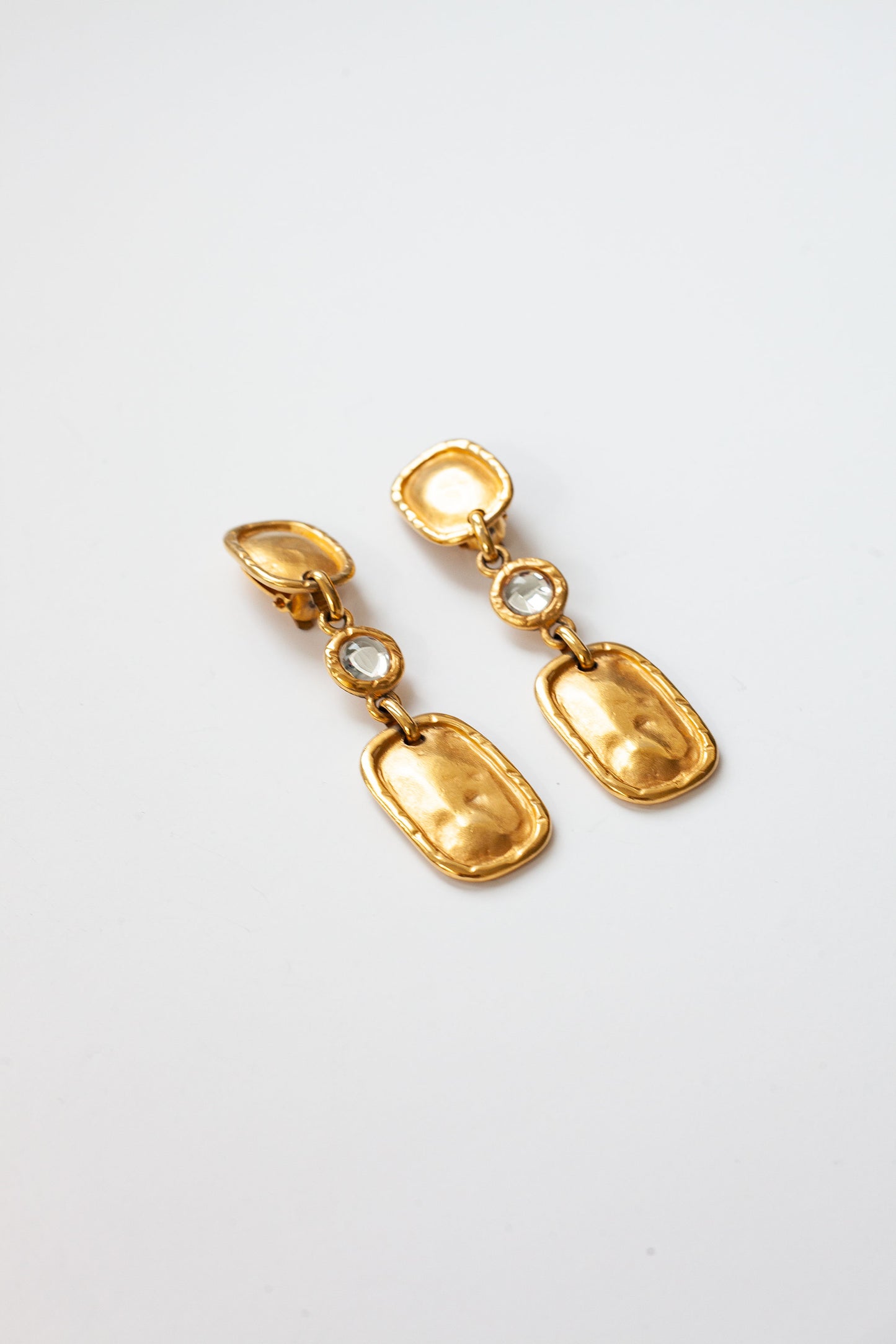 Vintage Modernist Dangle Earrings