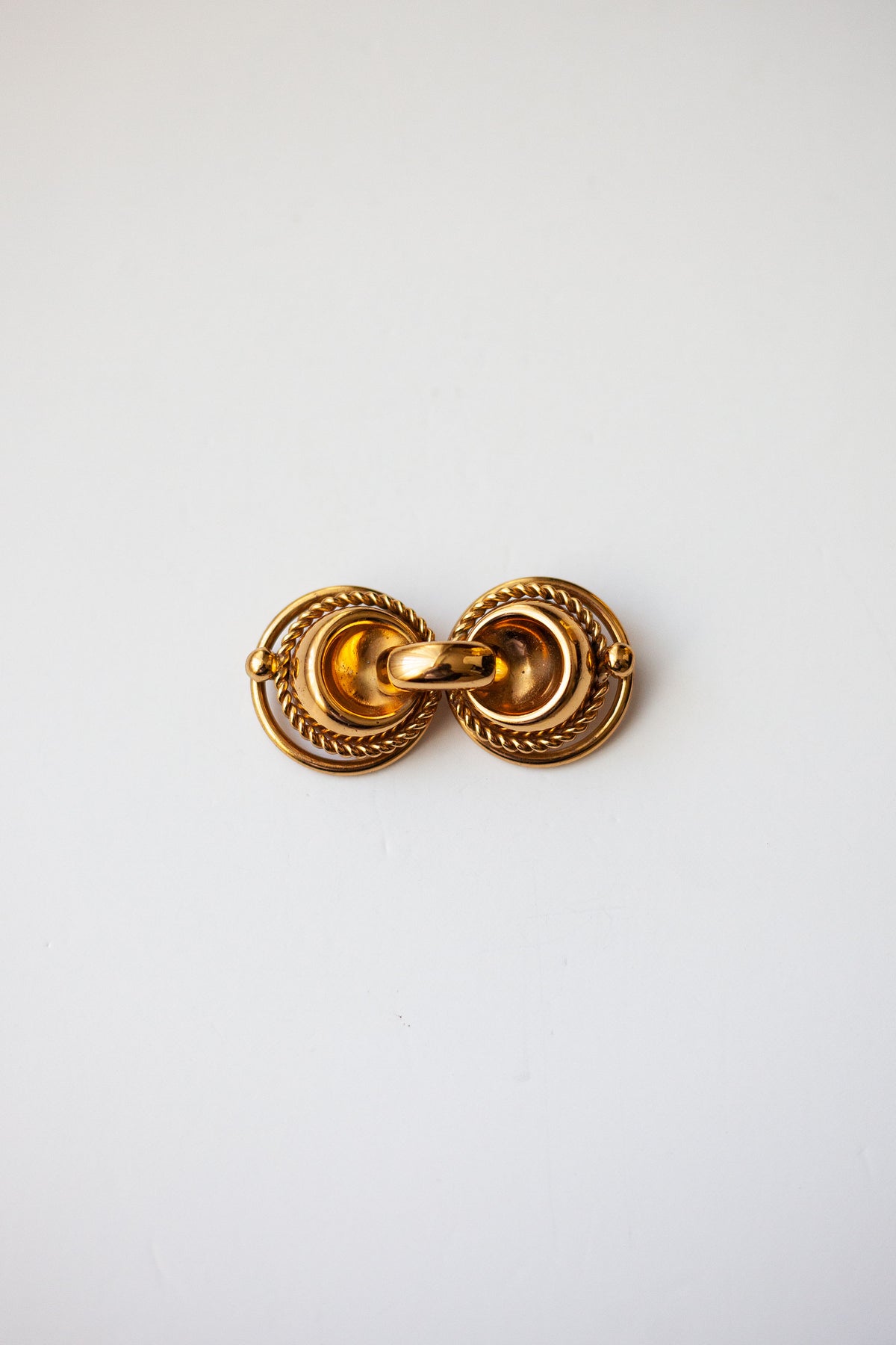 Vintage Oversized Gold Brooch