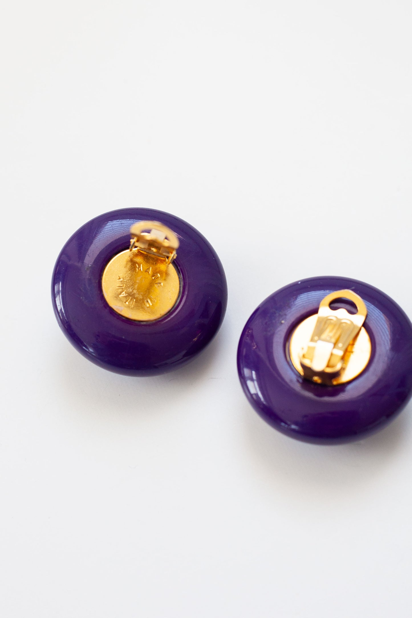 Vintage Round Earrings