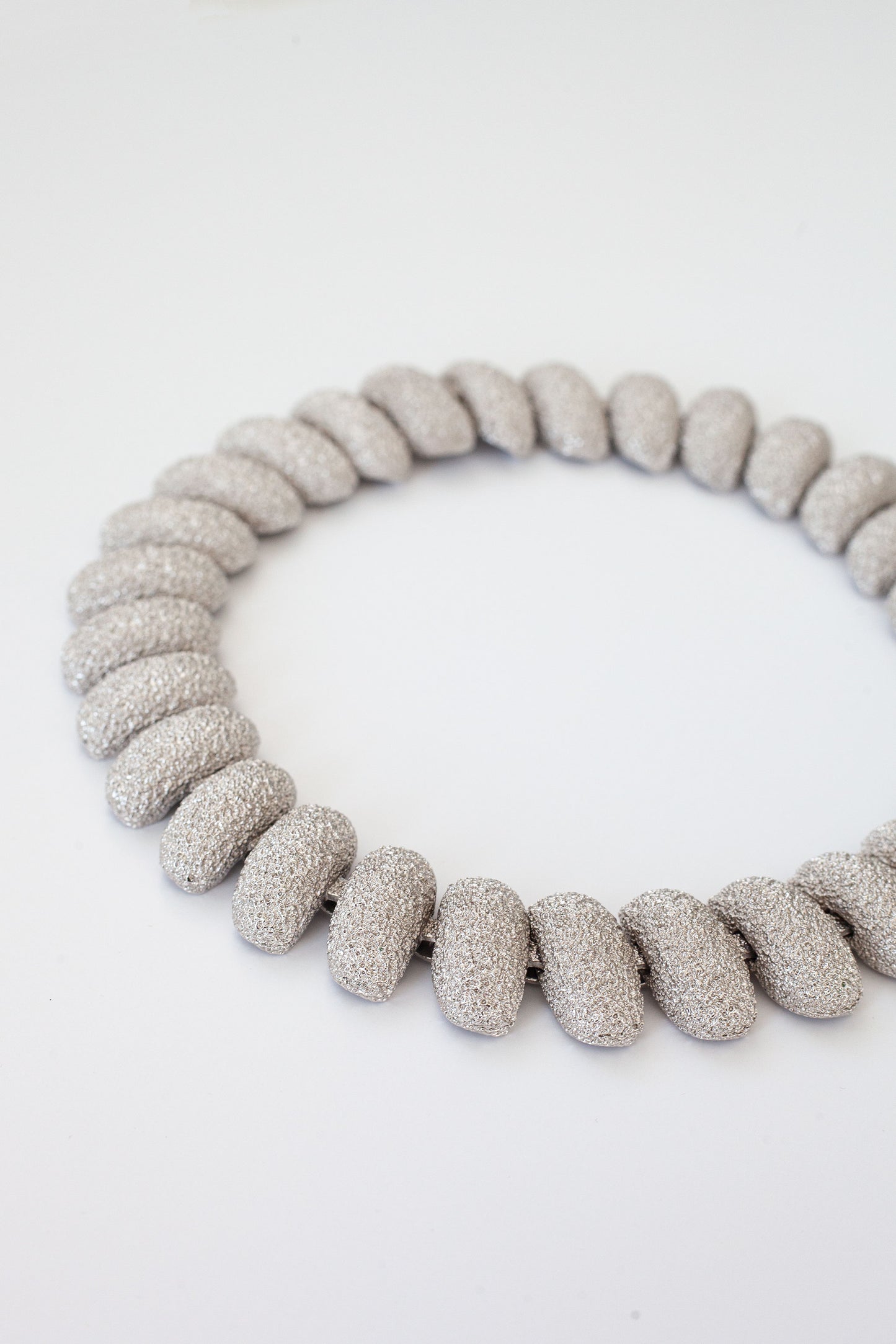 Vintage Silver Collar Necklace