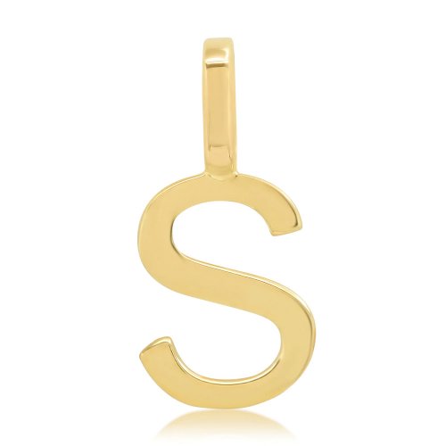 10KT Gold Initial Charms