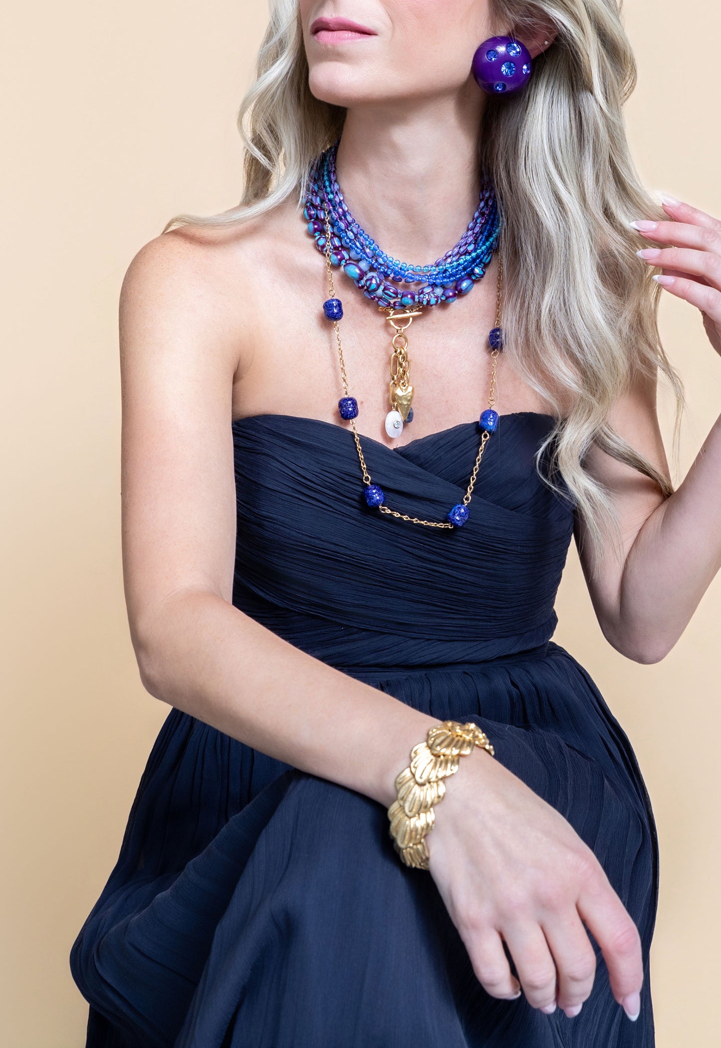 Vintage Round Earrings