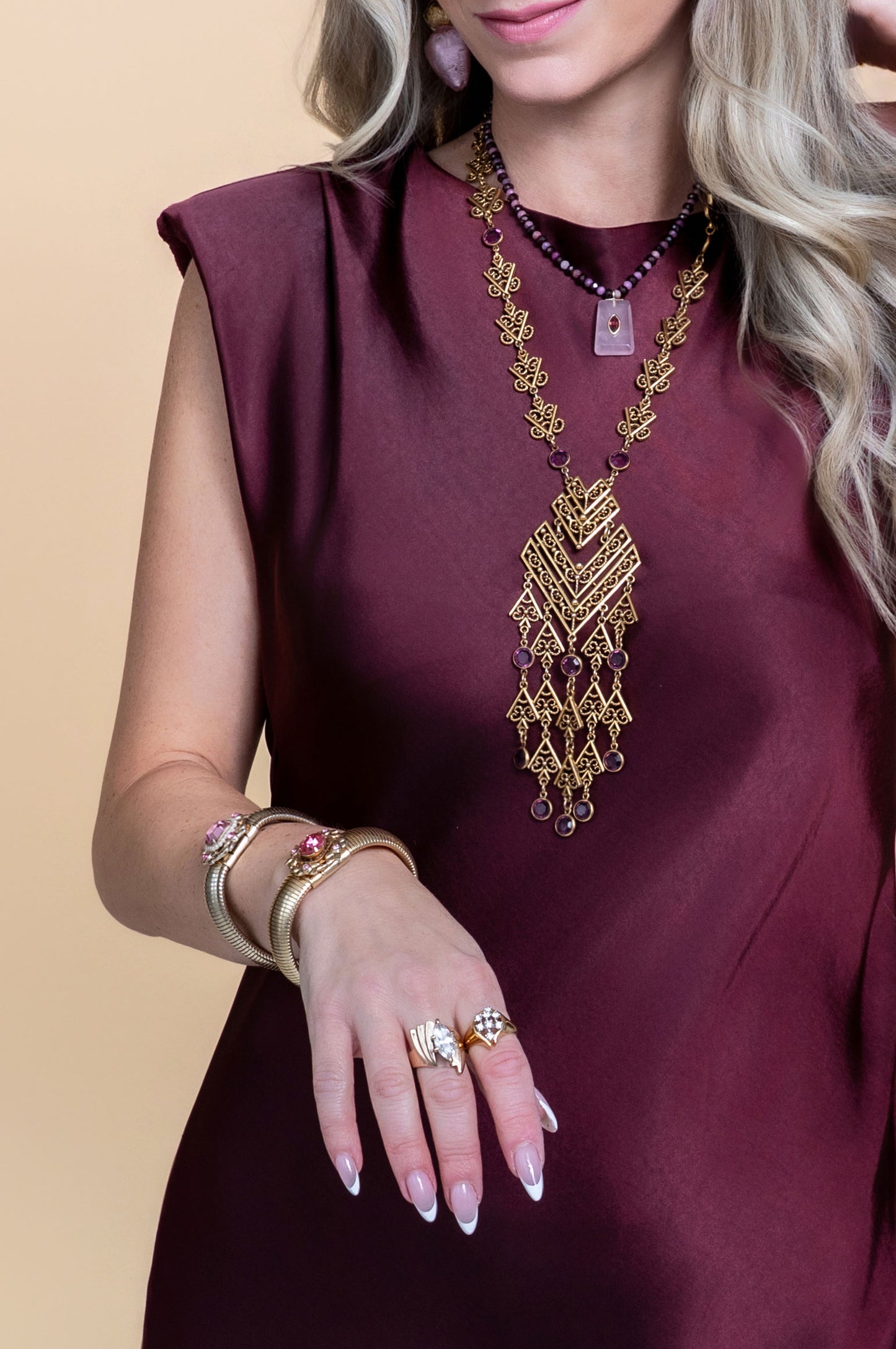 Vintage Teardrop Ring