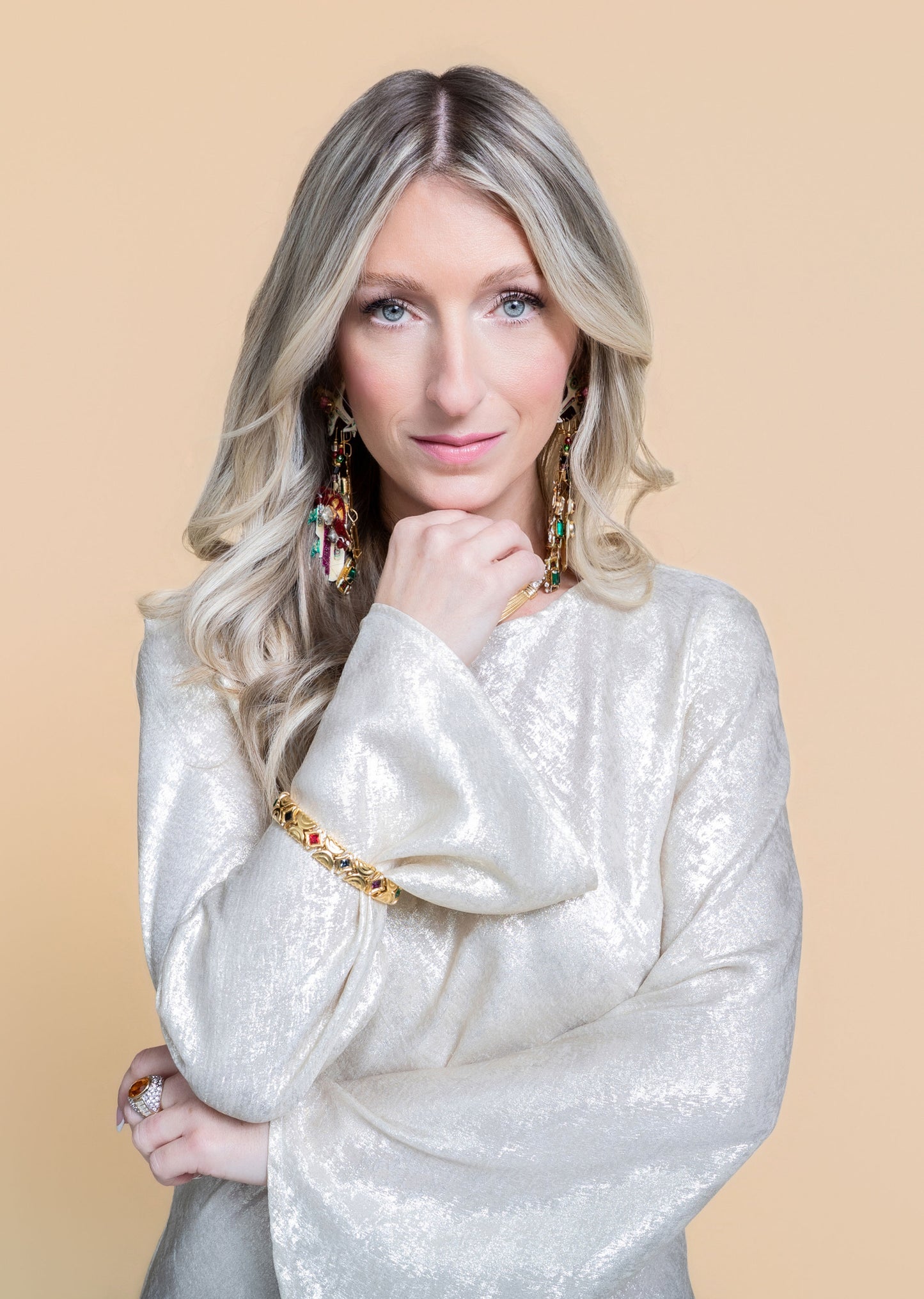 Vintage Multi-Colour Gemstone Bracelet