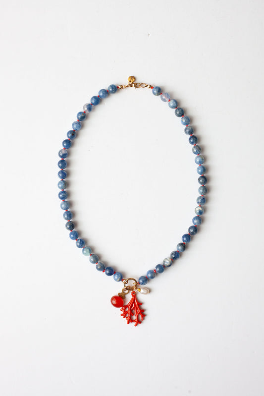 Coral Necklace - Orange