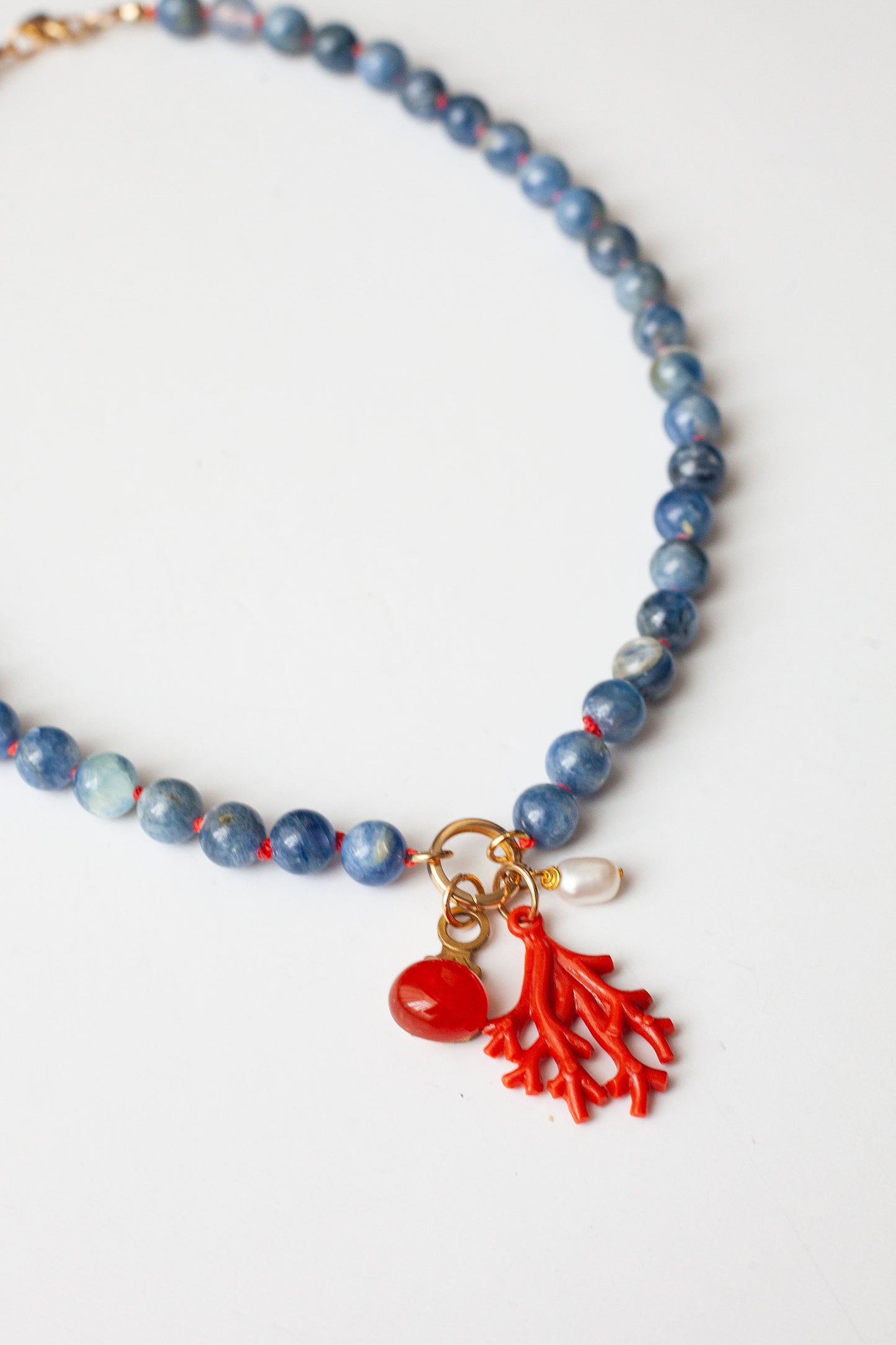 Coral Necklace - Orange