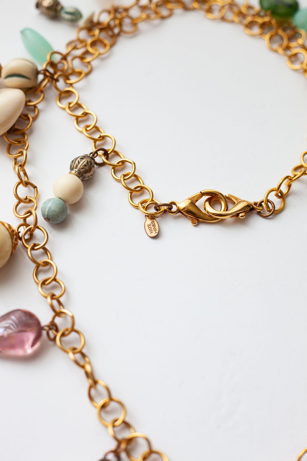 Vintage Organic Charm Necklace